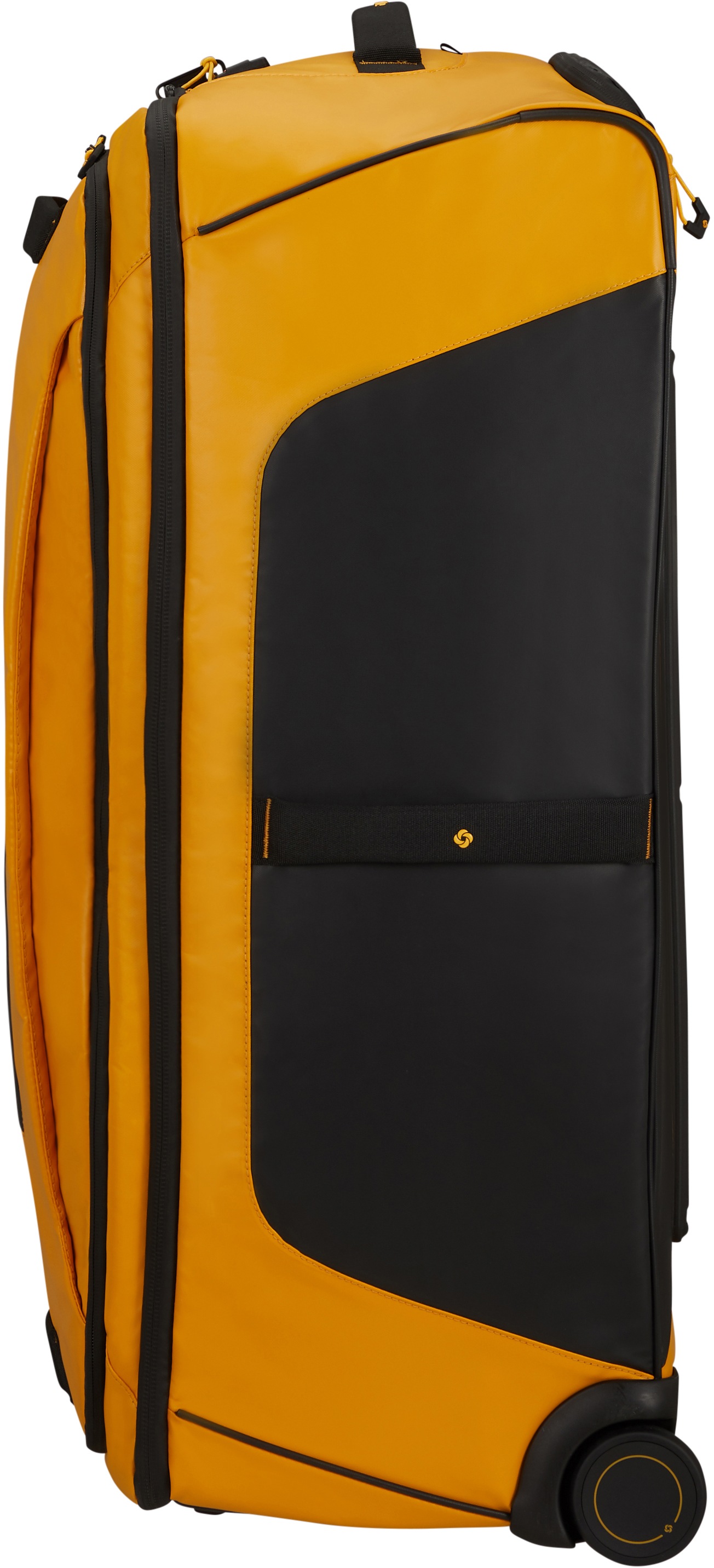 Samsonite Reisetasche »ECODIVER, 79 cm, Yellow«, mit Trolley- und Rucksackfunktion; teilweise aus recyceltem Material