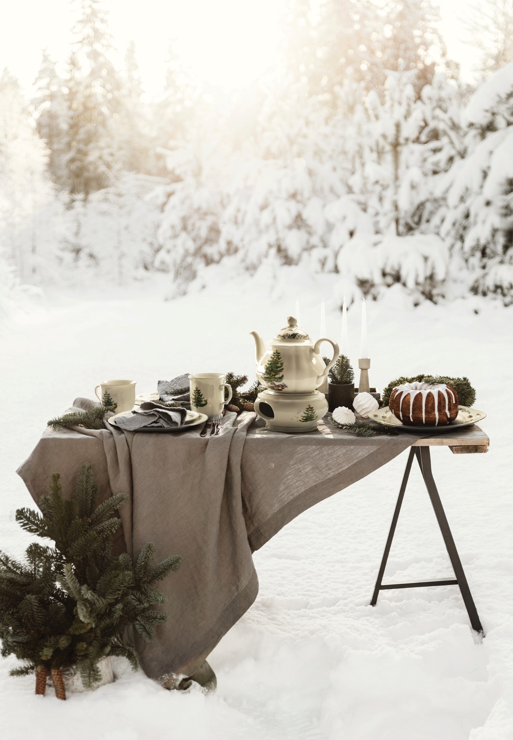Seltmann Weiden Kuchenplatte »Marieluise Weihnachten«