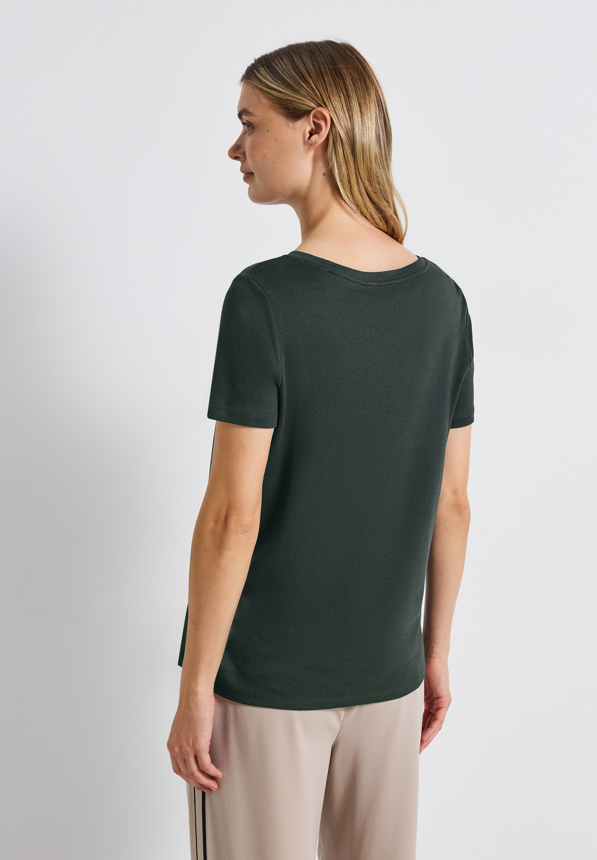 STREET ONE T-Shirt, mit Wording-Print