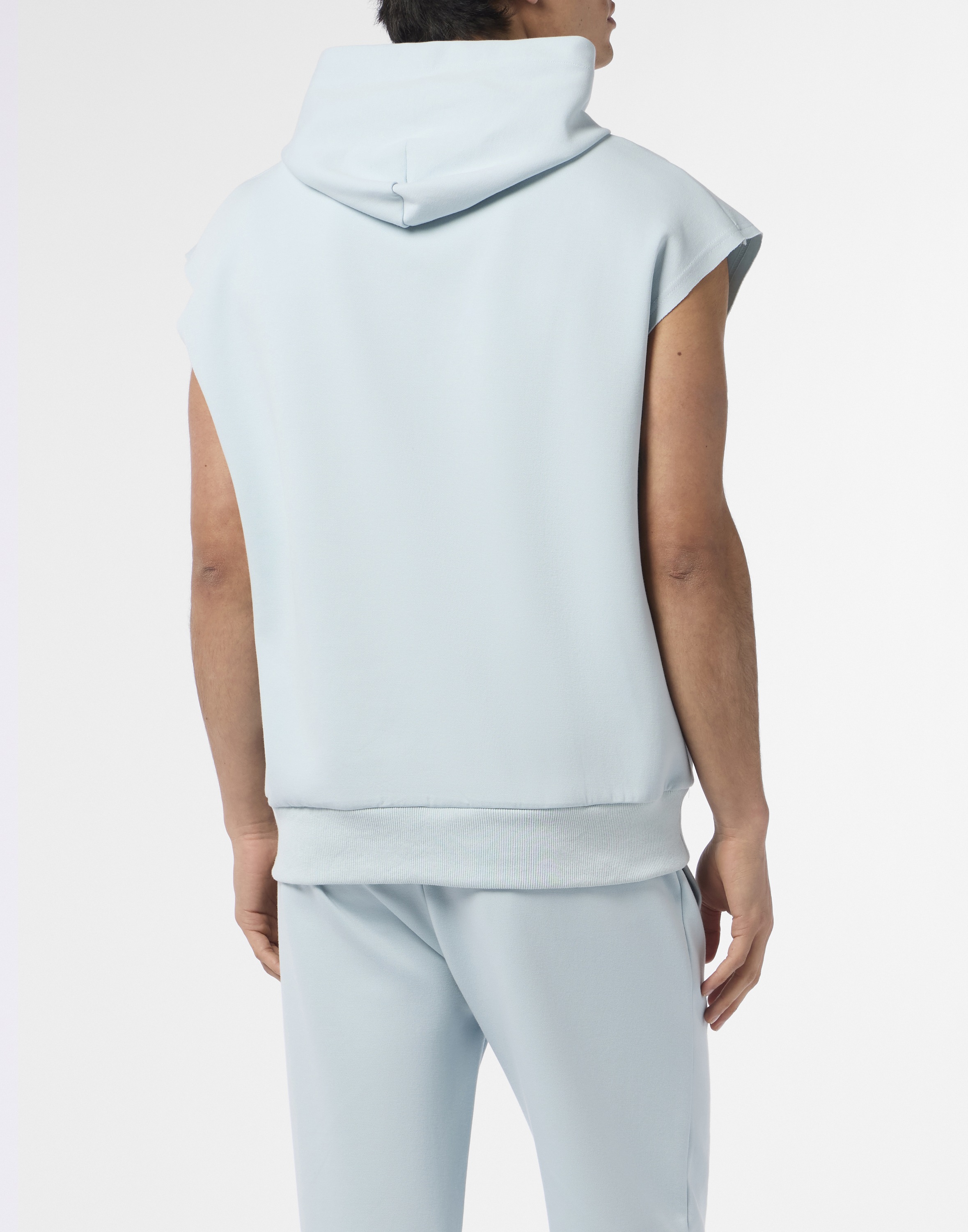 PLEIN SPORT Kurzweste »Pique Hoodie Vest Icon«