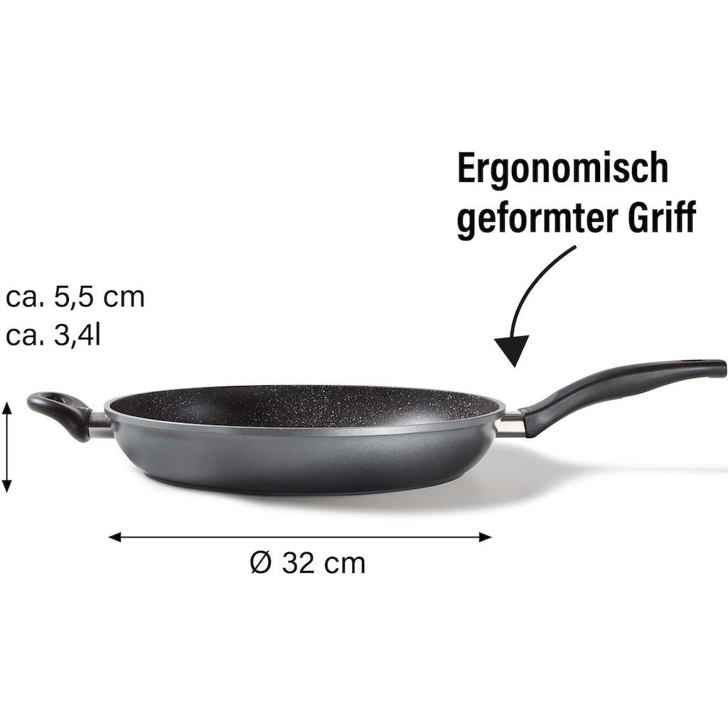 STONELINE Bratpfanne, Aluminium, (1 tlg.), Induktion
