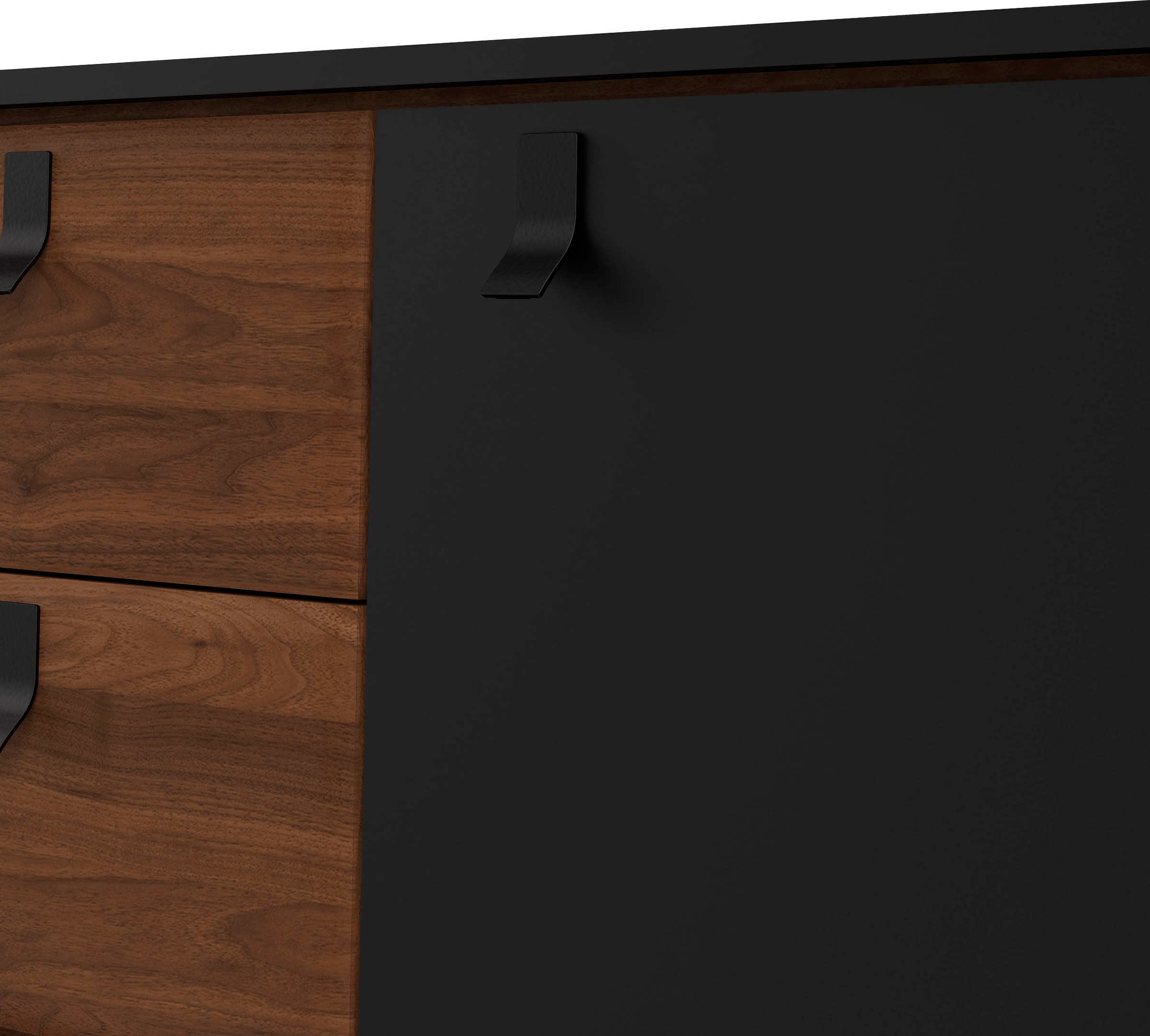 andas Sideboard »Ry Aufbewahrung, Schubladenschrank,«, Breite 150 cm, Höhe 72 cm, Kommode mit 2 Türen und 2 Schubläden