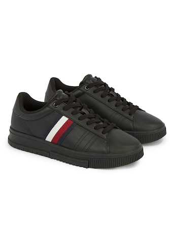 TOMMY HILFIGER Sneaker »SUPERCUP LEATHER« su šoninis ...