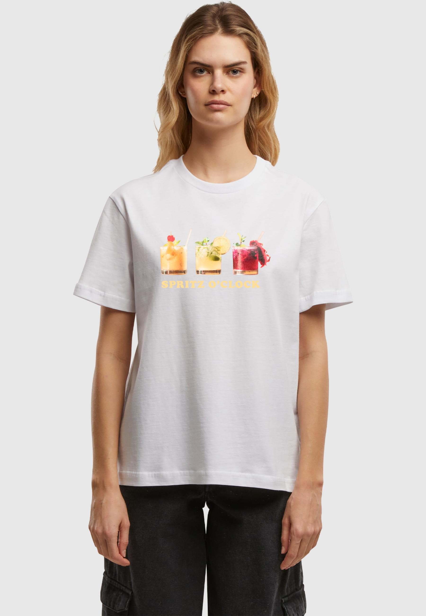 Merchcode T-Shirt »Merchcode Ladies Spritz Tee«, (1 tlg.)