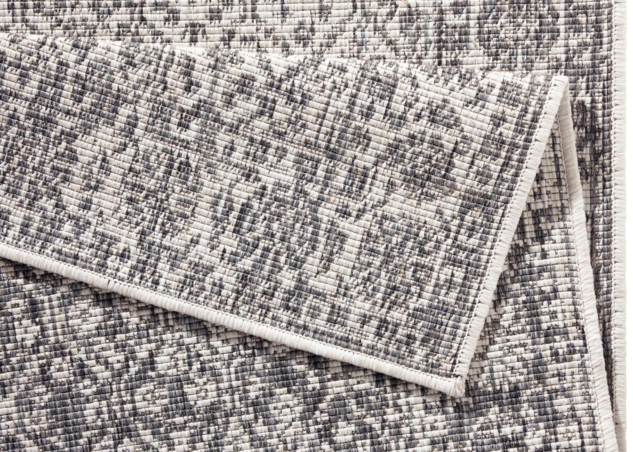 NORTHRUGS Teppich »Curacao«, rechteckig, 5 mm Höhe, In-& Outdoor, Läufer, Wetterfest, Balkon, Wohnzimmer, Wasserfest
