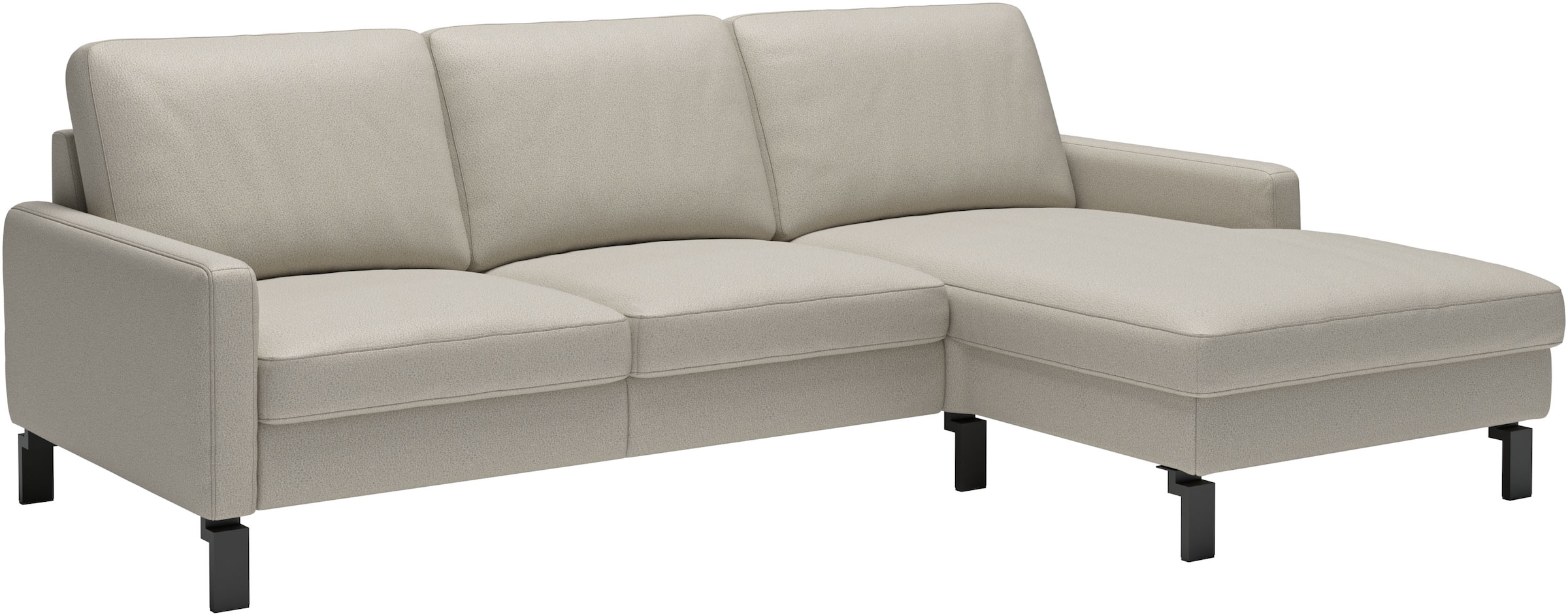 Home affaire Ecksofa inkl. saugroboterfreundliche Höhe & schmale Armlehnen