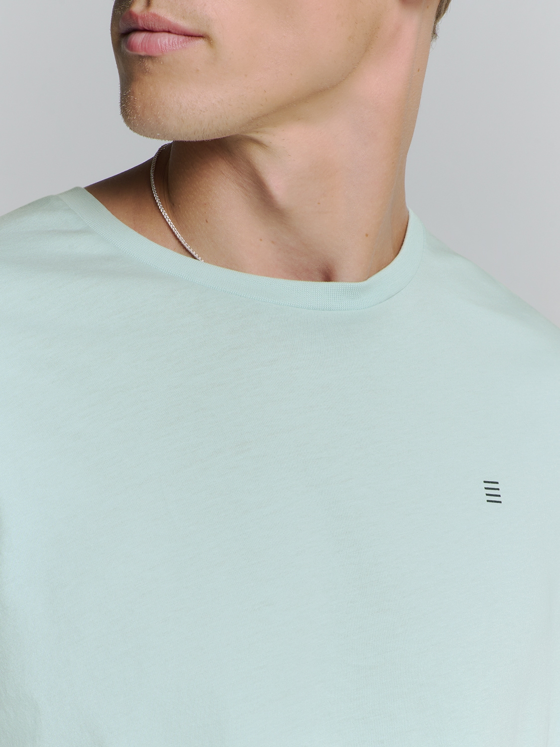 NO EXCESS T-Shirt »No Excess Basic Rundhals T-Shirt T-Shirt Crewneck Solid Basic«