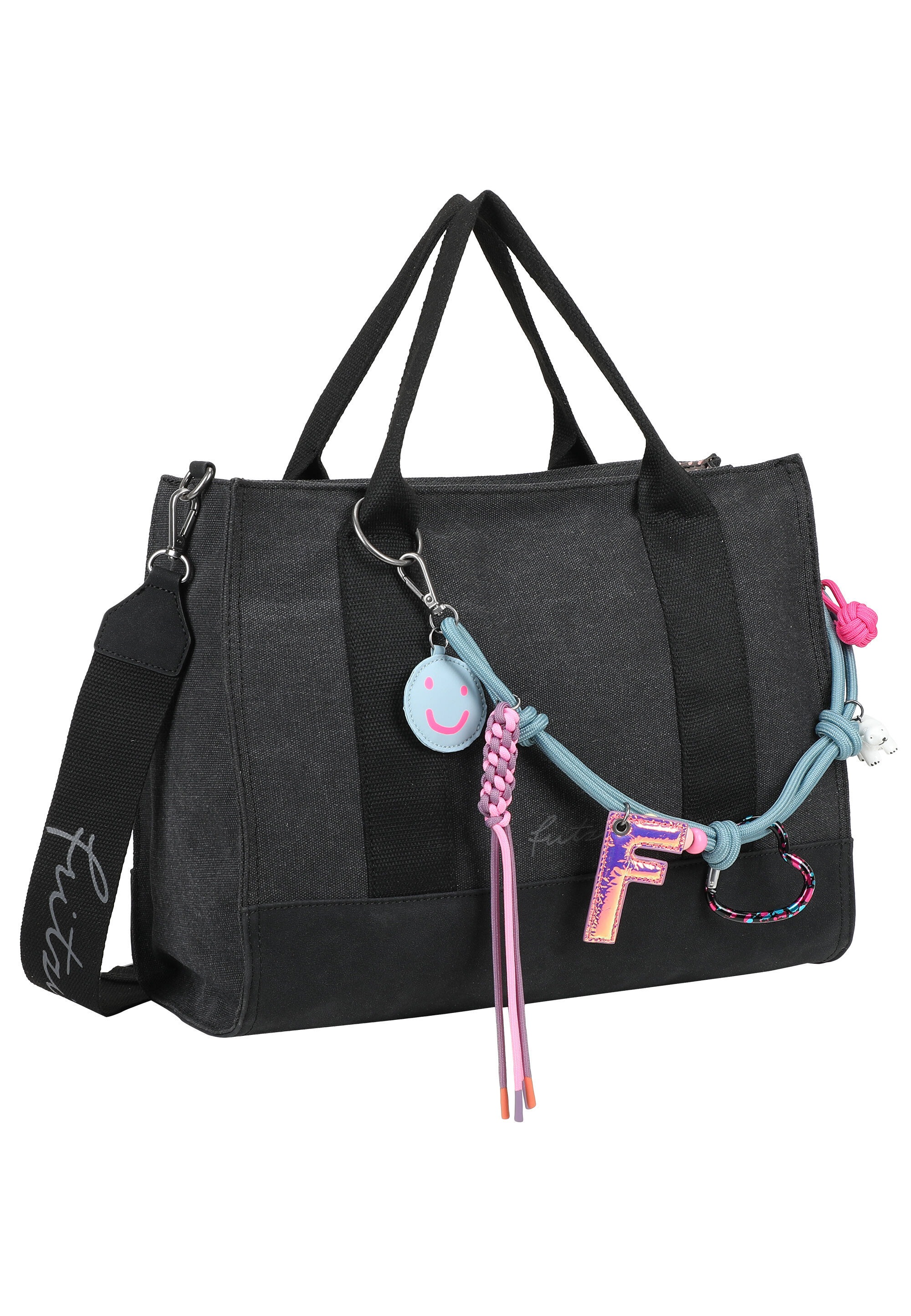 Fritzi aus Preußen Shopper »Tote Bag Limited Tüddelüt« mit Anhängerkette im Collector-Look