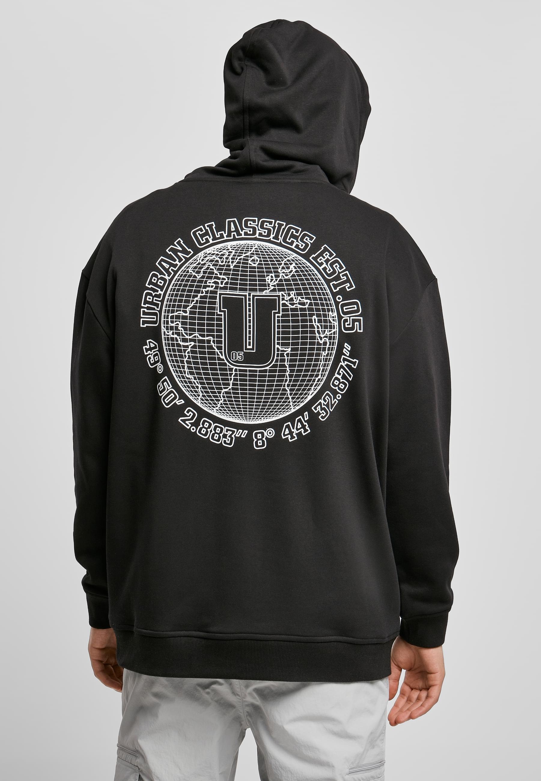URBAN CLASSICS Sweatshirt »Urban Classics Herren Globetrotter Hoody«, (1 tlg.)