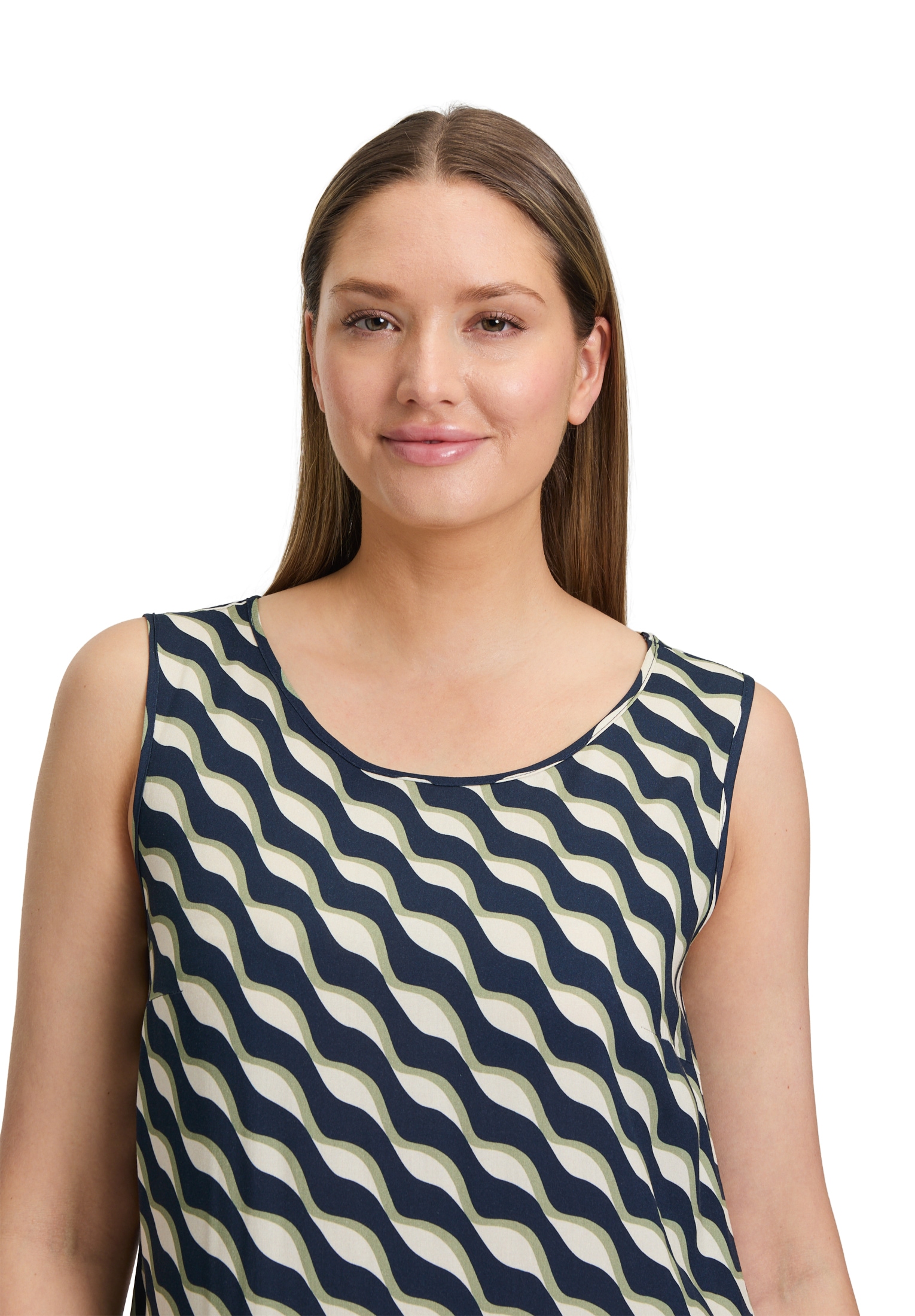 Betty Barclay Sommerkleid »Betty Barclay Damen Stufenkleid weiter Ausschnitt«