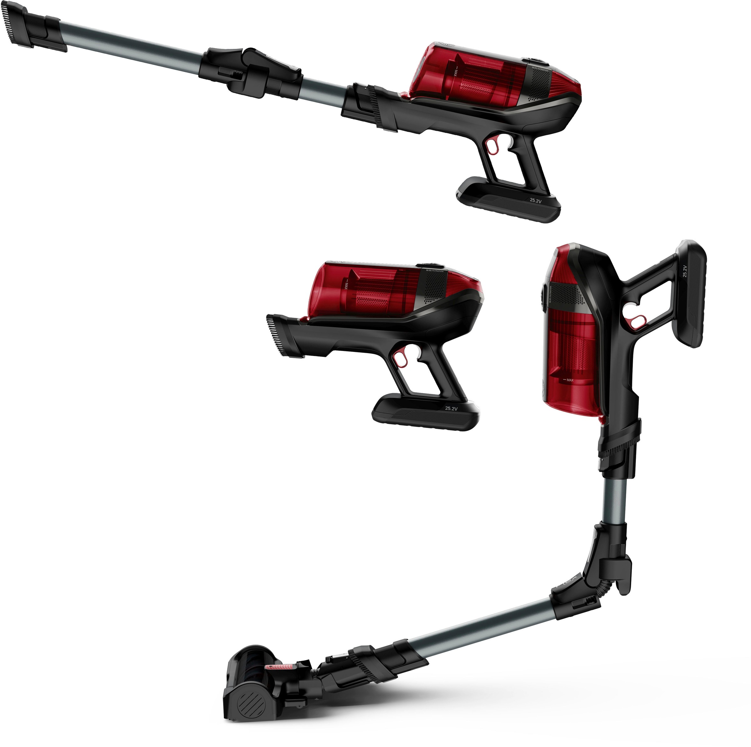 Rowenta Akku-Hand-und Stielstaubsauger "RH98A8 X-Force Flex 12.60 Animal, k günstig online kaufen