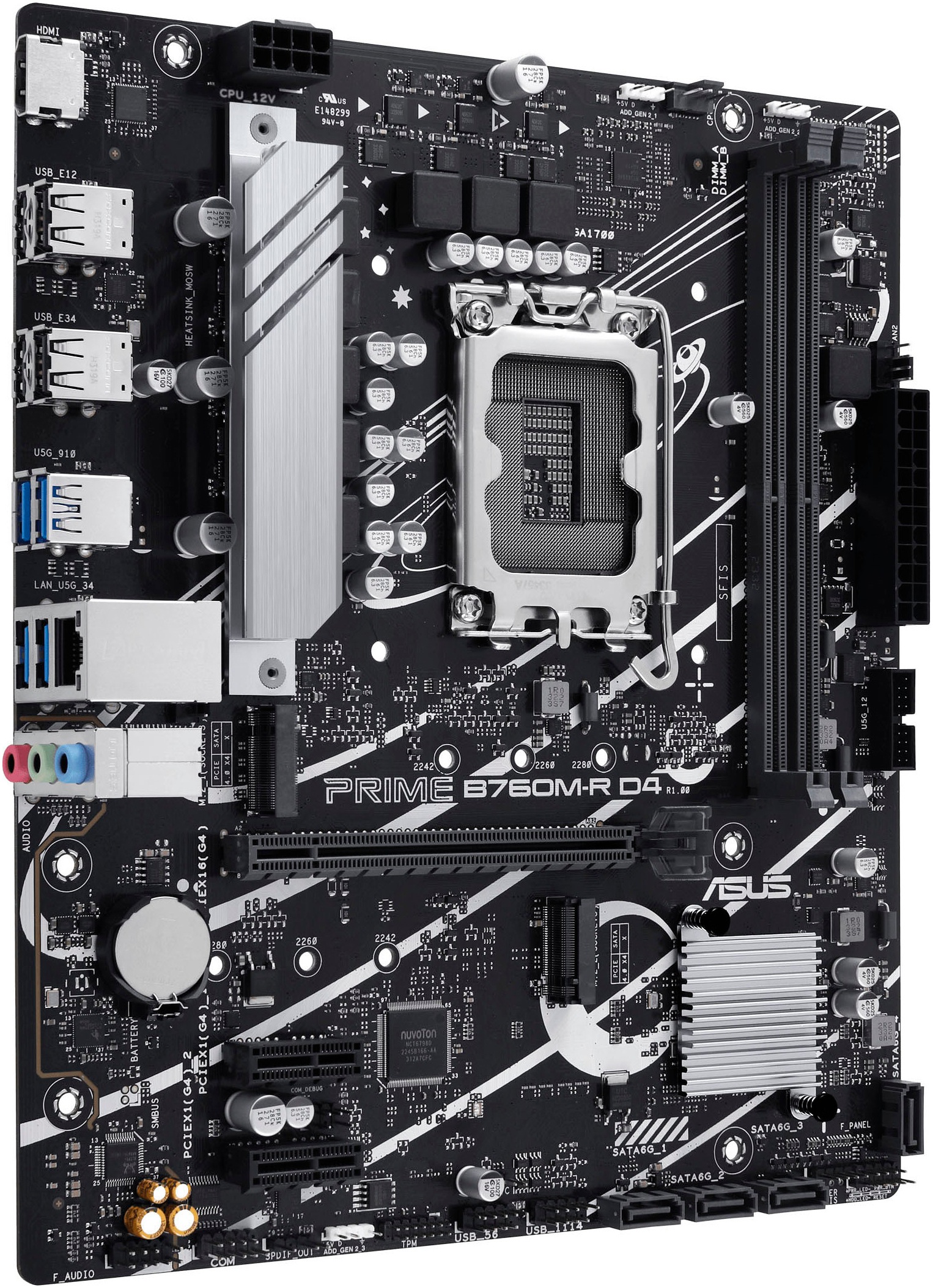 Asus Mainboard »PRIME B760M-R D4«