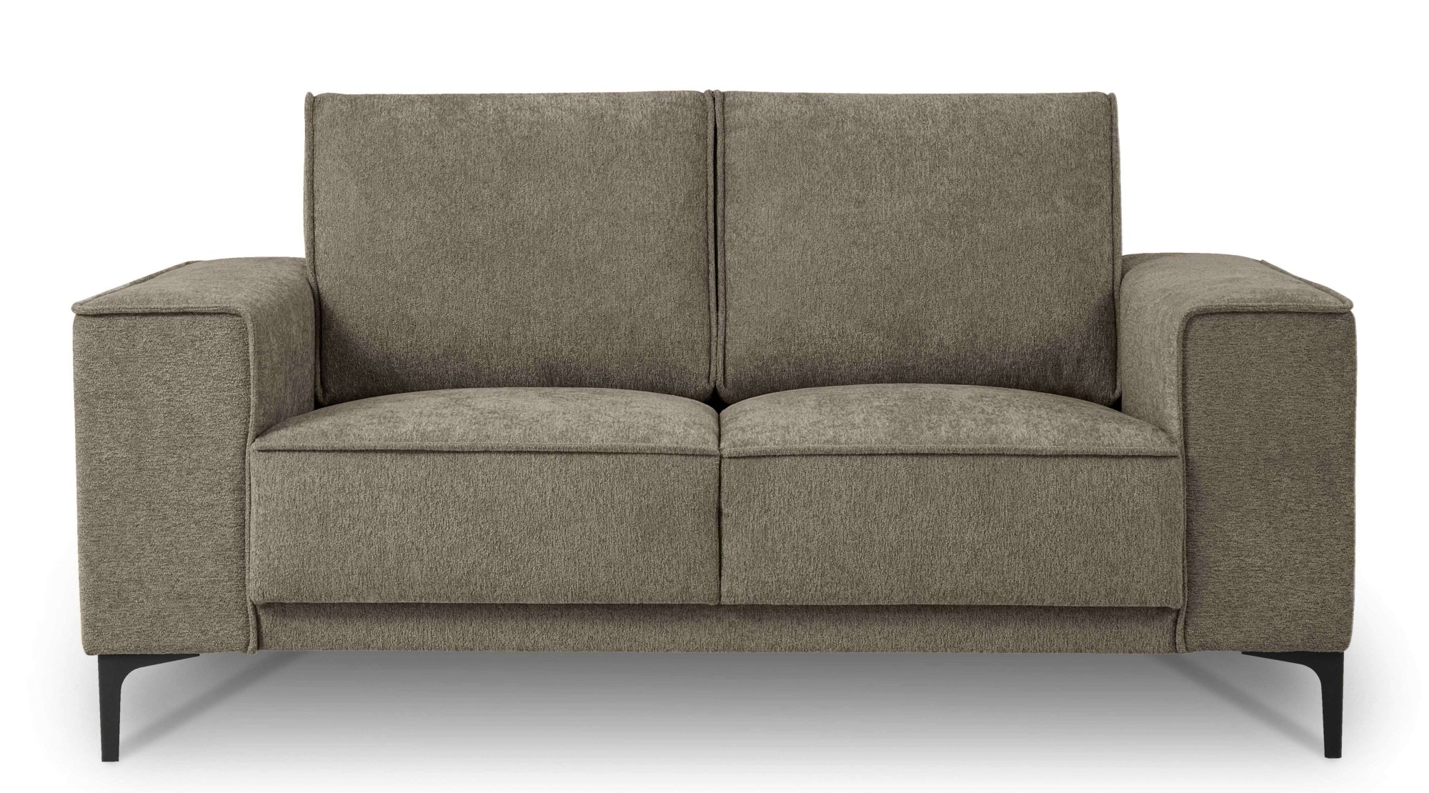 Places of Style 2-Sitzer "Kompaktsofa Oland, Struktur, Flachgewebe, Luxus-M günstig online kaufen