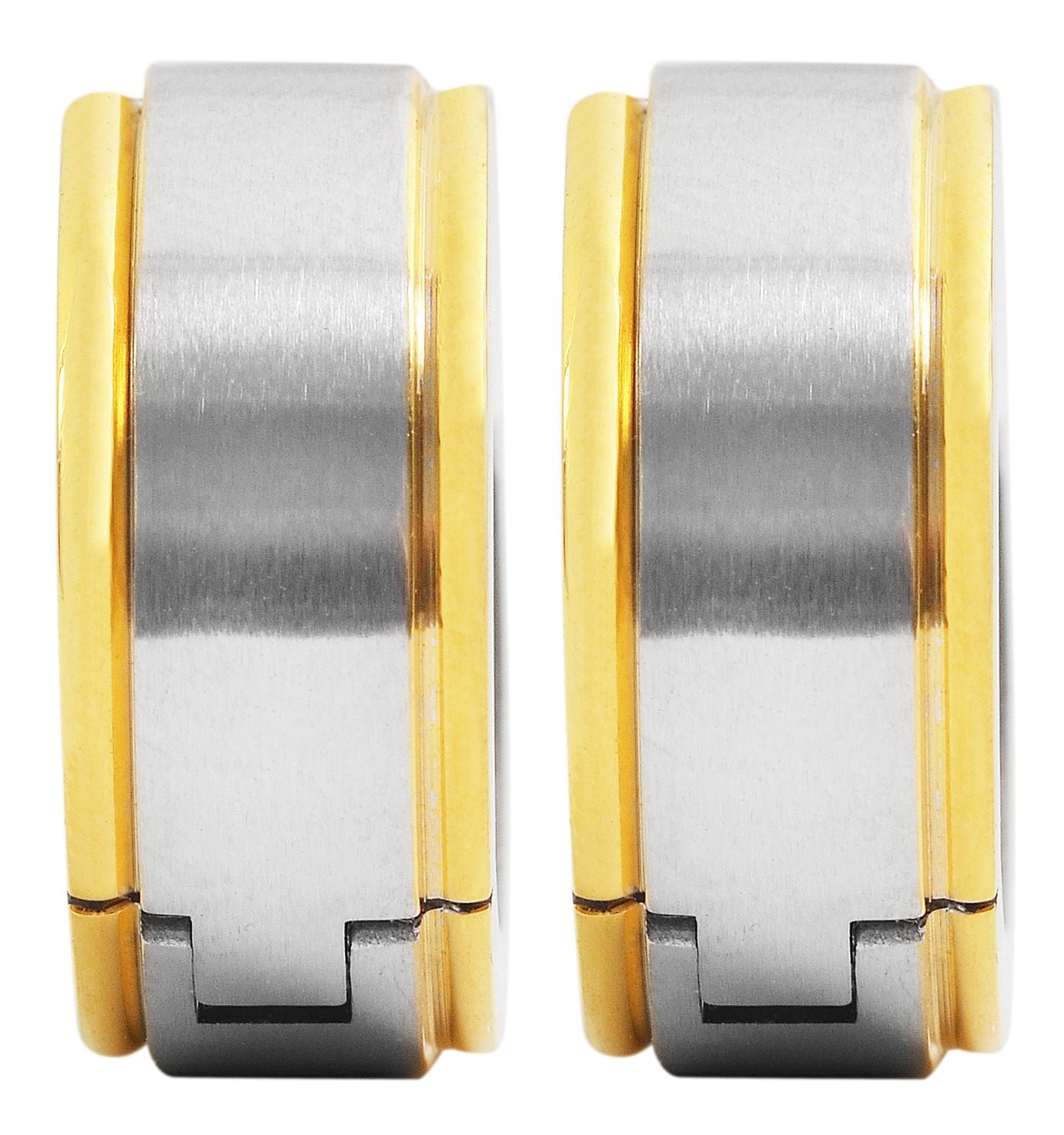 Adelia´s Klappcreolen »Damen Ohrringe – Klappcreole aus Edelstahl« Ideal zum Verschenken – schlicht und stilvoll