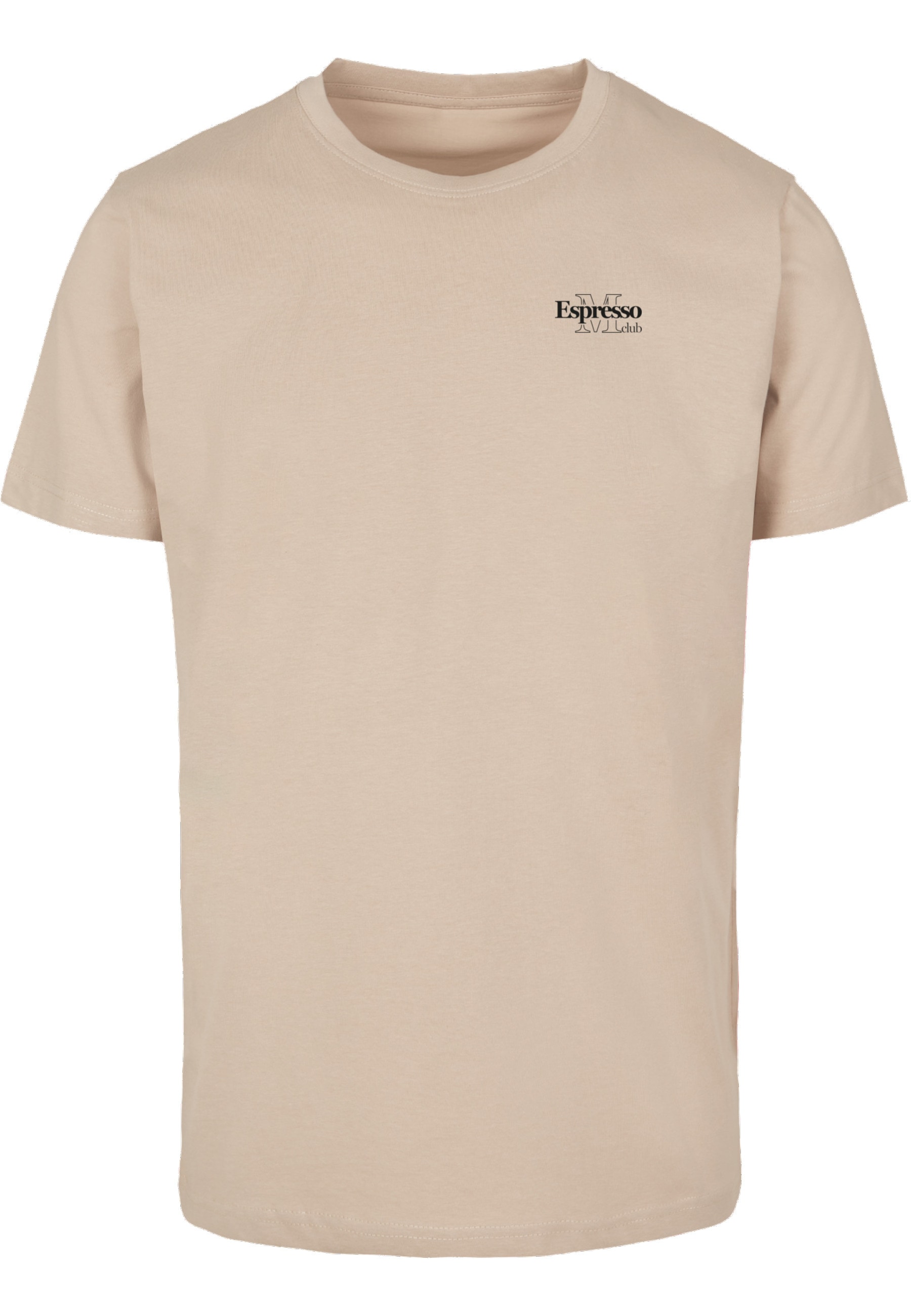 MisterTee T-Shirt "MisterTee Herren Espresso M Club Tee" 1 Stk.
