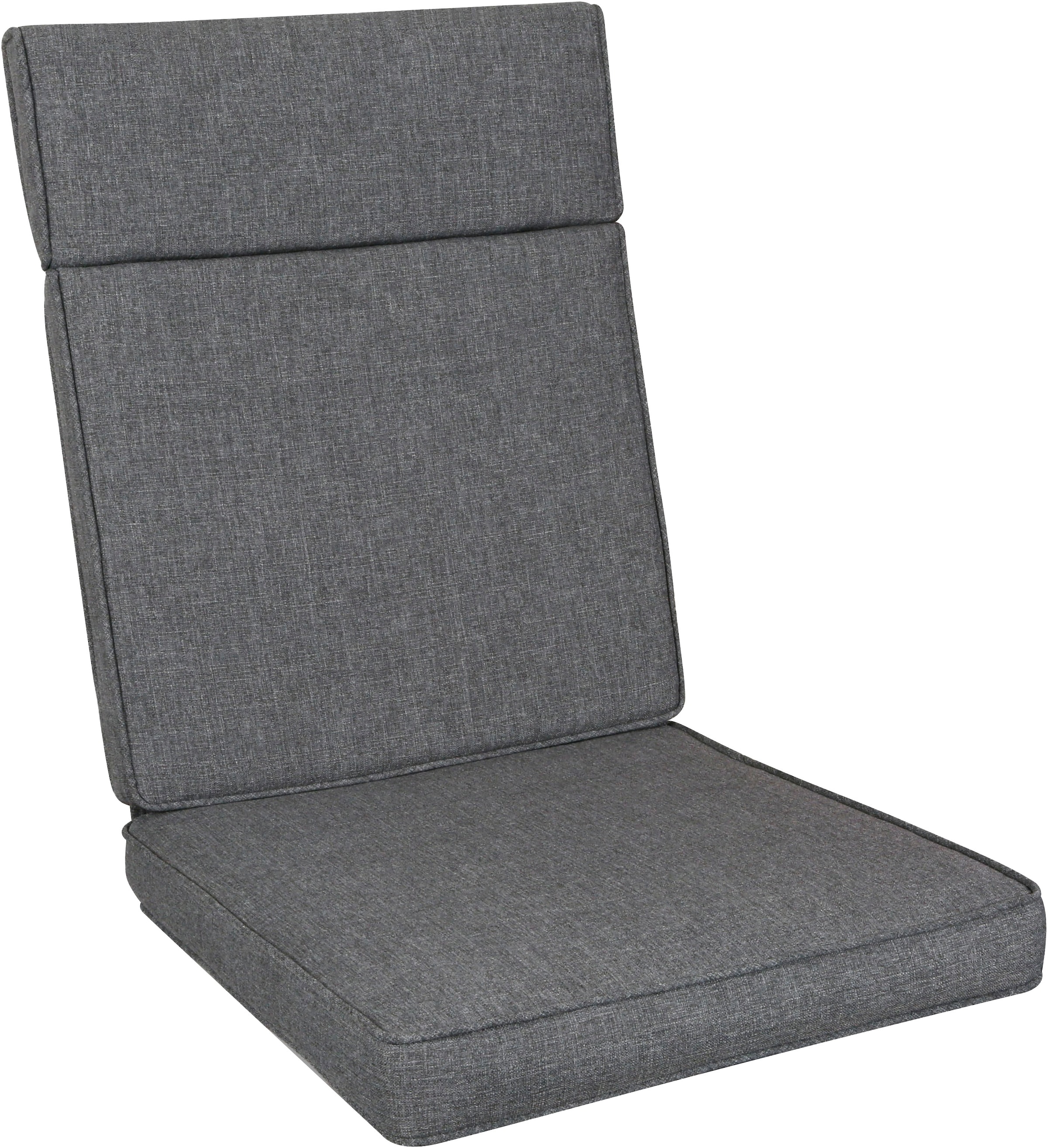 KONIFERA Garten-Essgruppe »Menton« Set, 6x Stuhl, 6x Auflage, 1x Tisch, 13 tlg. bestehend aus 6 Sesseln mit 6 Sitzauflagen und 1 Tisch