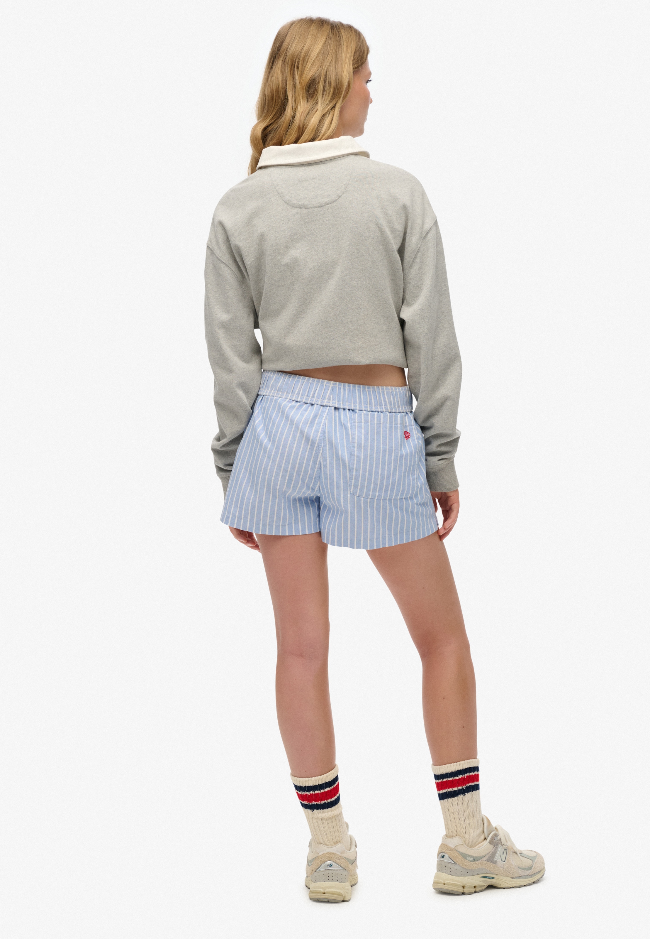 Superdry Shorts »COTTON STRIPE ELASTIC SHORT«