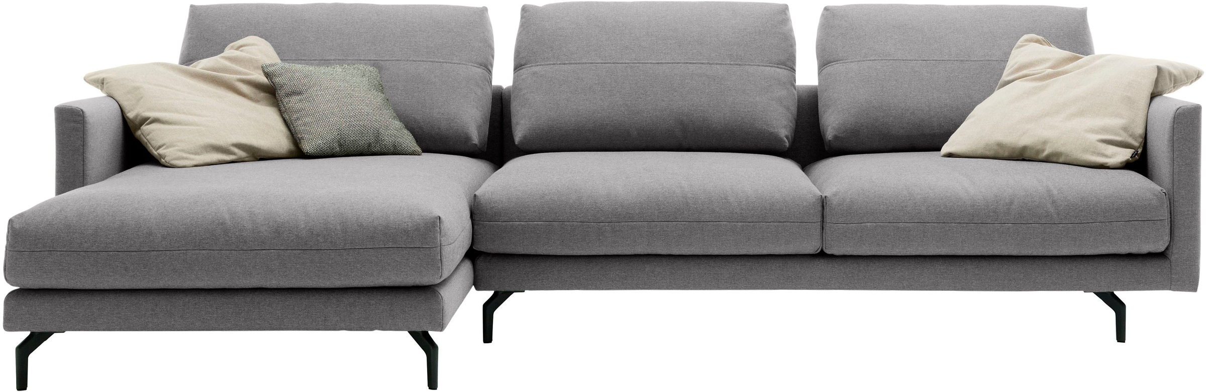 Creation BY ROLF BENZ Ecksofa »CR.414, Designecksofa, Polsterecke, L-Form«, wahlweise aus feinstem Rindsleder oder hochwertigem Chenille