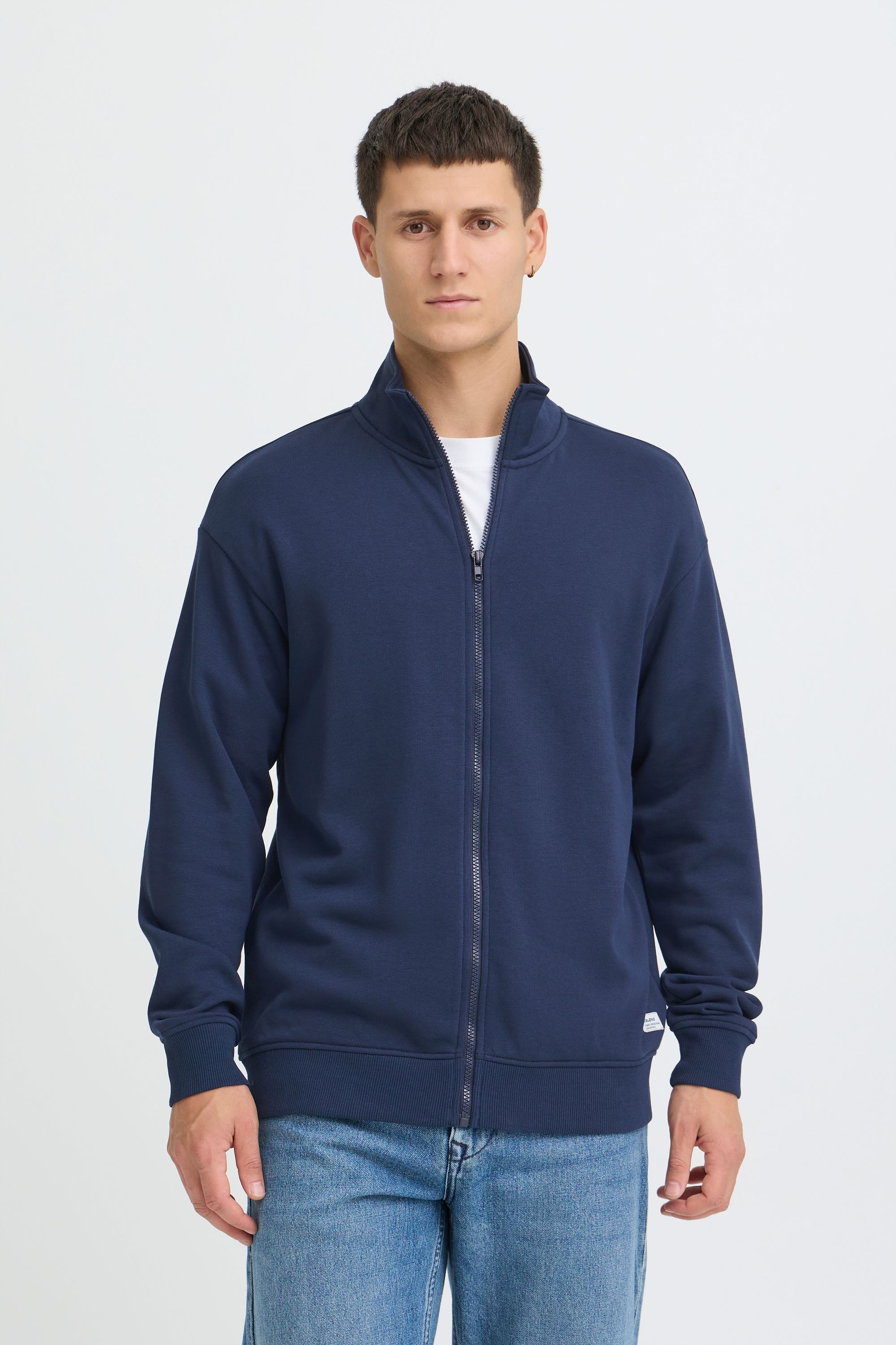 BLEND BHMBrise Veste Sweat Homme Bleu 3XL 2