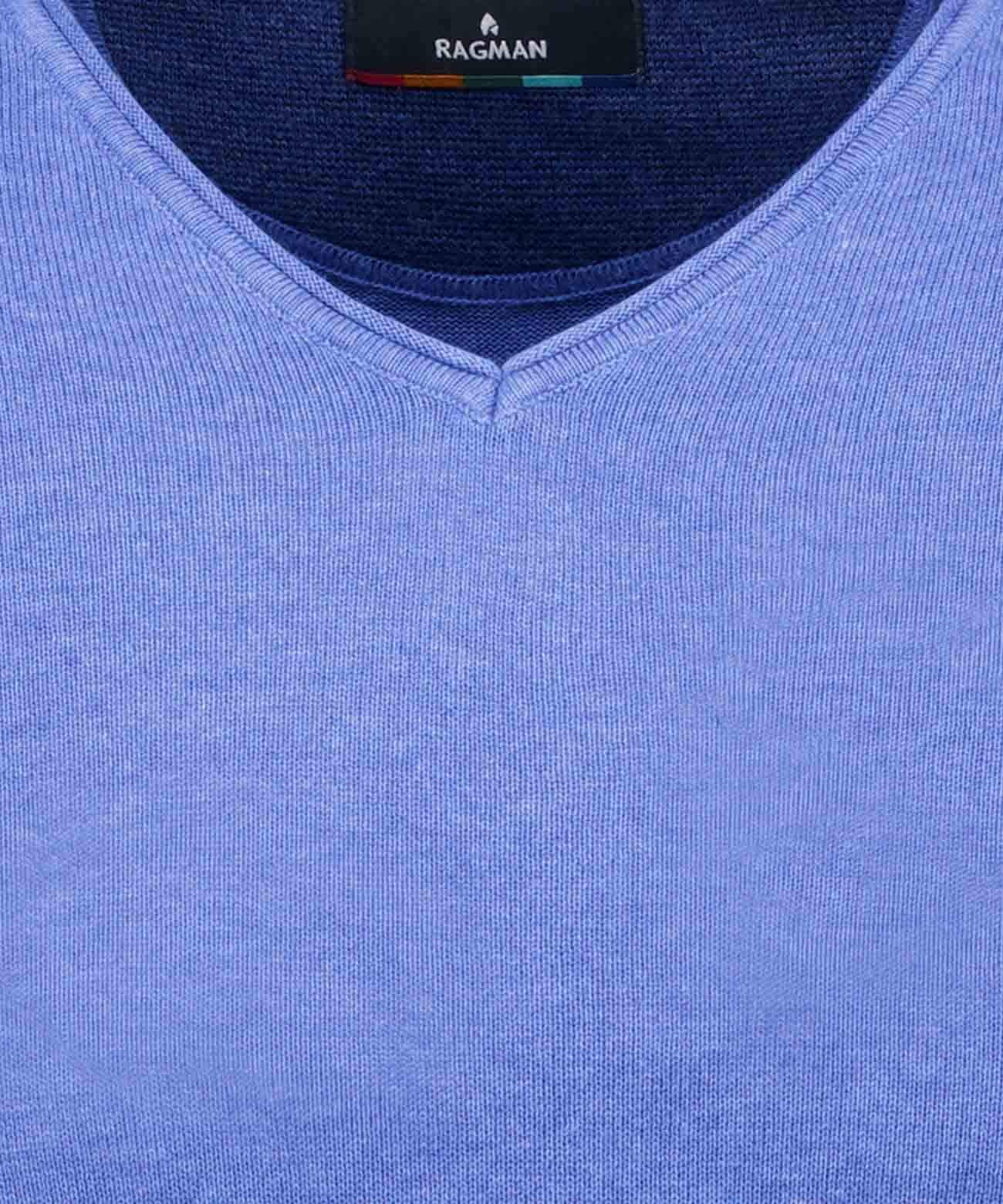 RAGMAN V-Ausschnitt-Pullover günstig online kaufen
