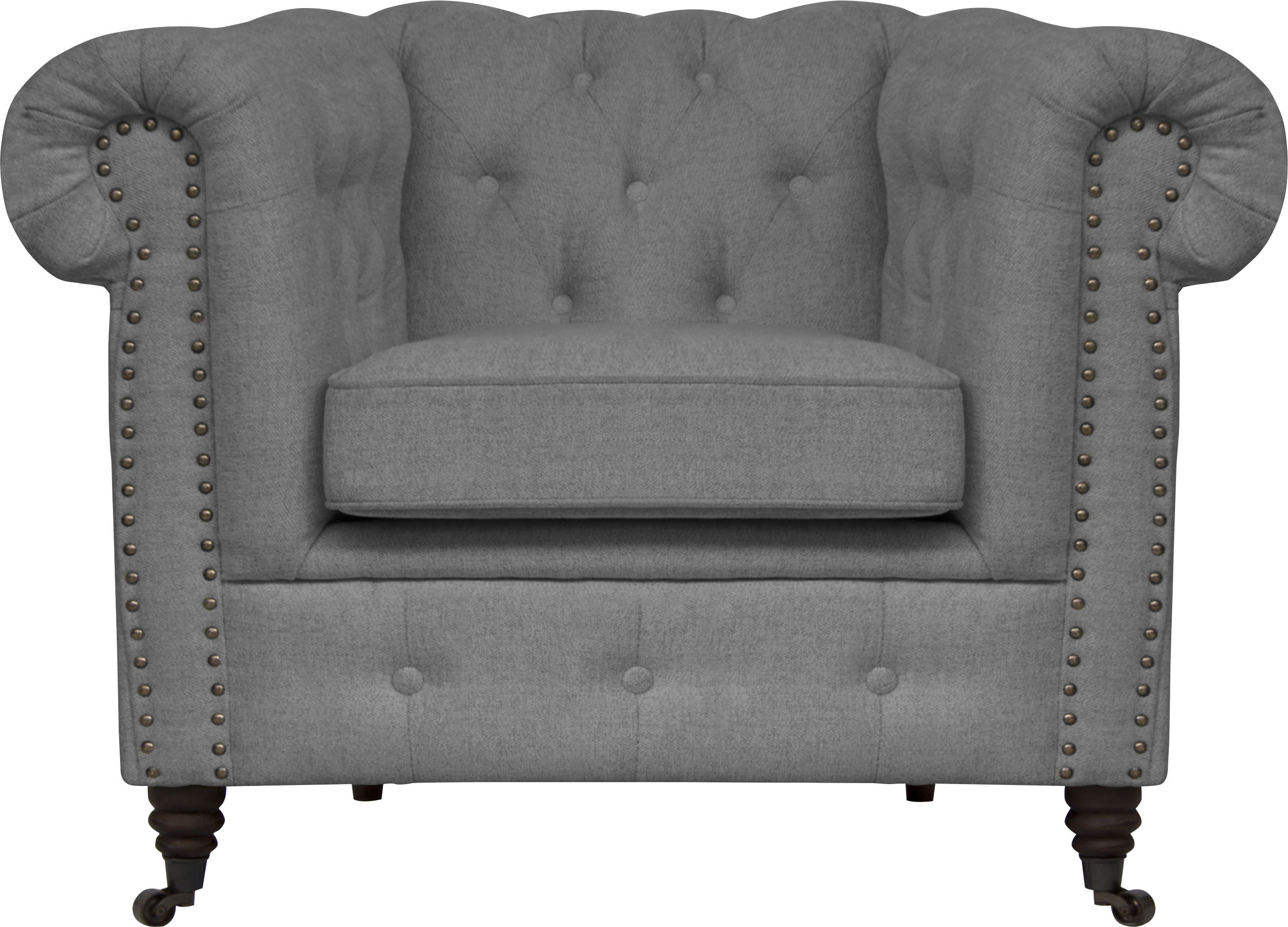 Thumbnail - Home affaire Chesterfield-Sessel "Aarburg Sessel", aufwändige Knopfheftung und Ziernägel im Chesterfield-Design