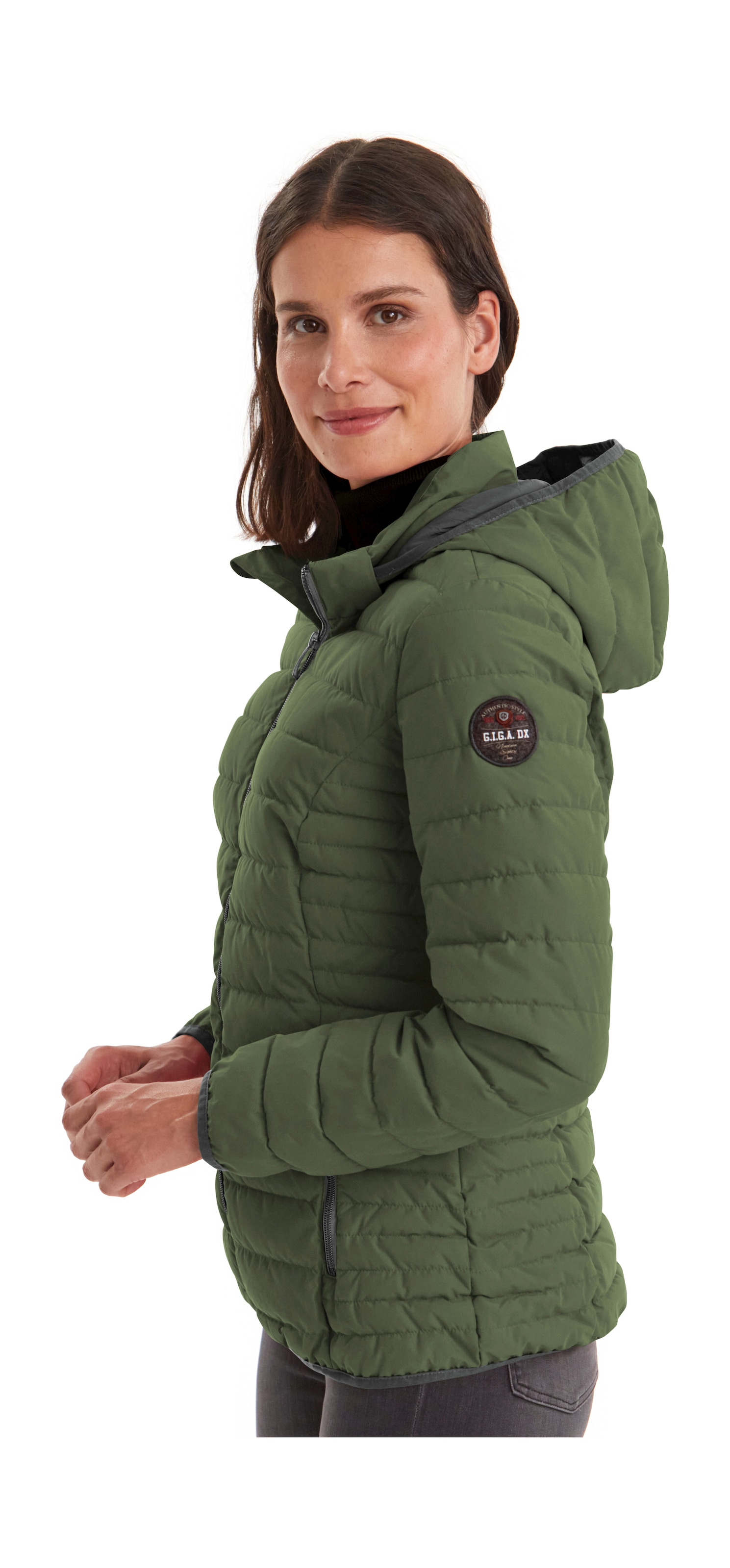 G.I.G.A. DX by killtec Steppjacke »Ventoso WMN Quilted JCKT D«, Leichte Jacke, wind- und wasserabweisend, mit abzippbarer Kapuze