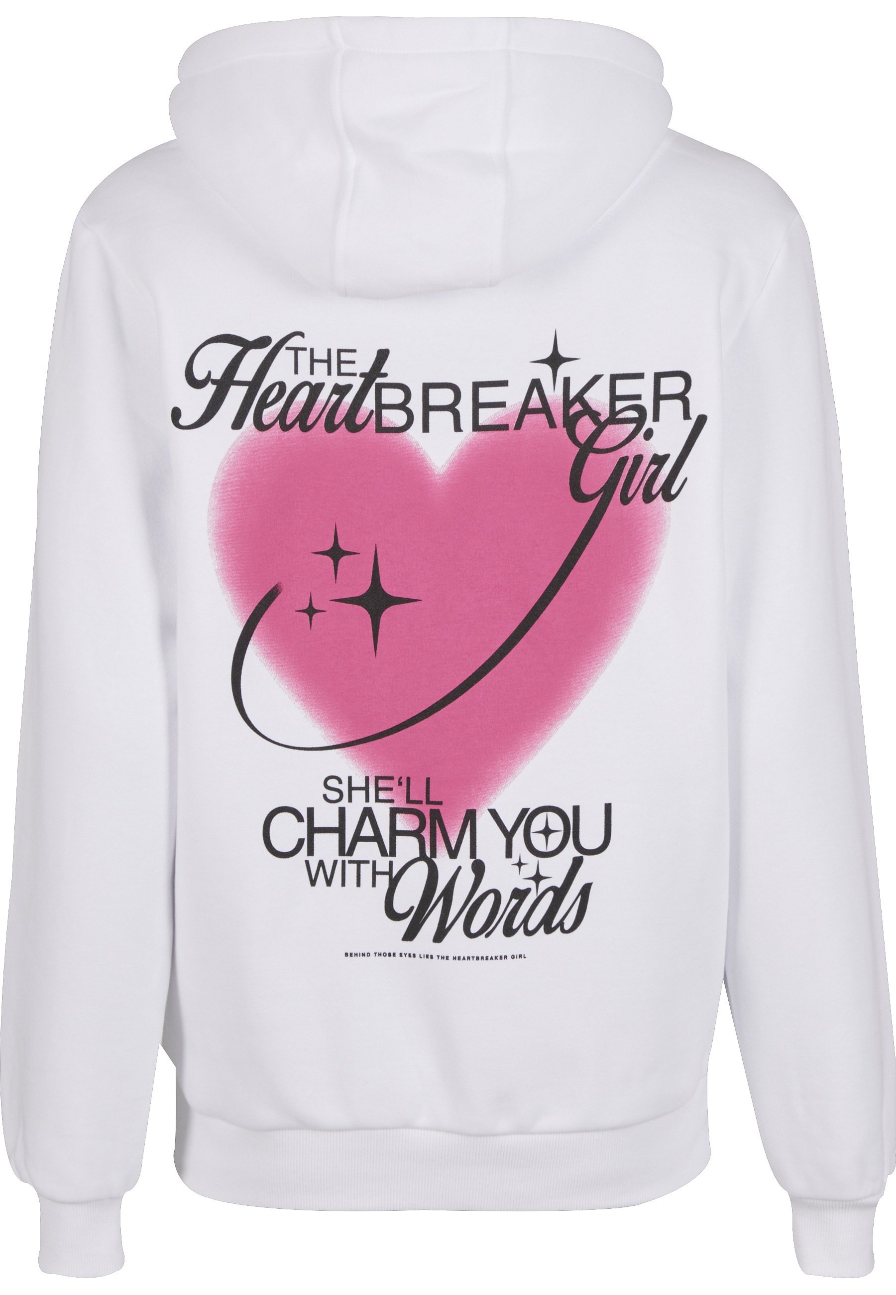 Miss Tee Kapuzensweatshirt "Miss Tee Heartbreaker Girl Ladies Fluffy Hoody" günstig online kaufen