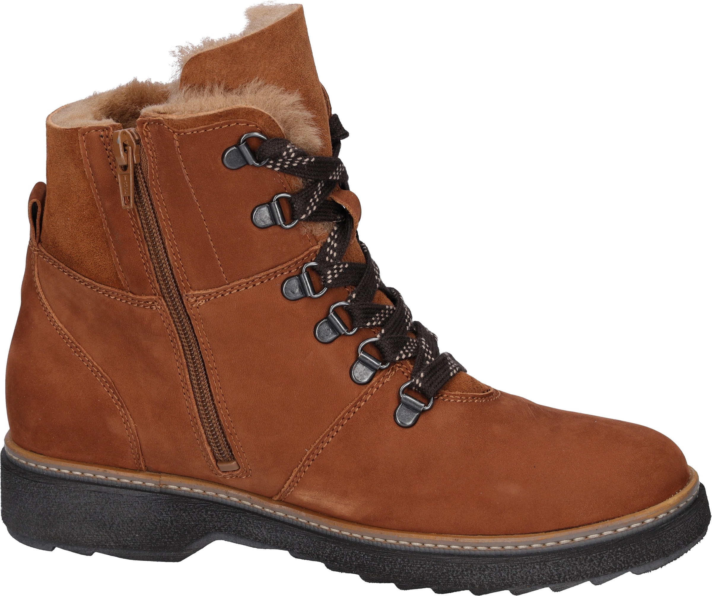 Waldläufer Winterboots »HITOMI«, Outdoorboots, Schnürboots mit Lammfellfutter, H-Weite