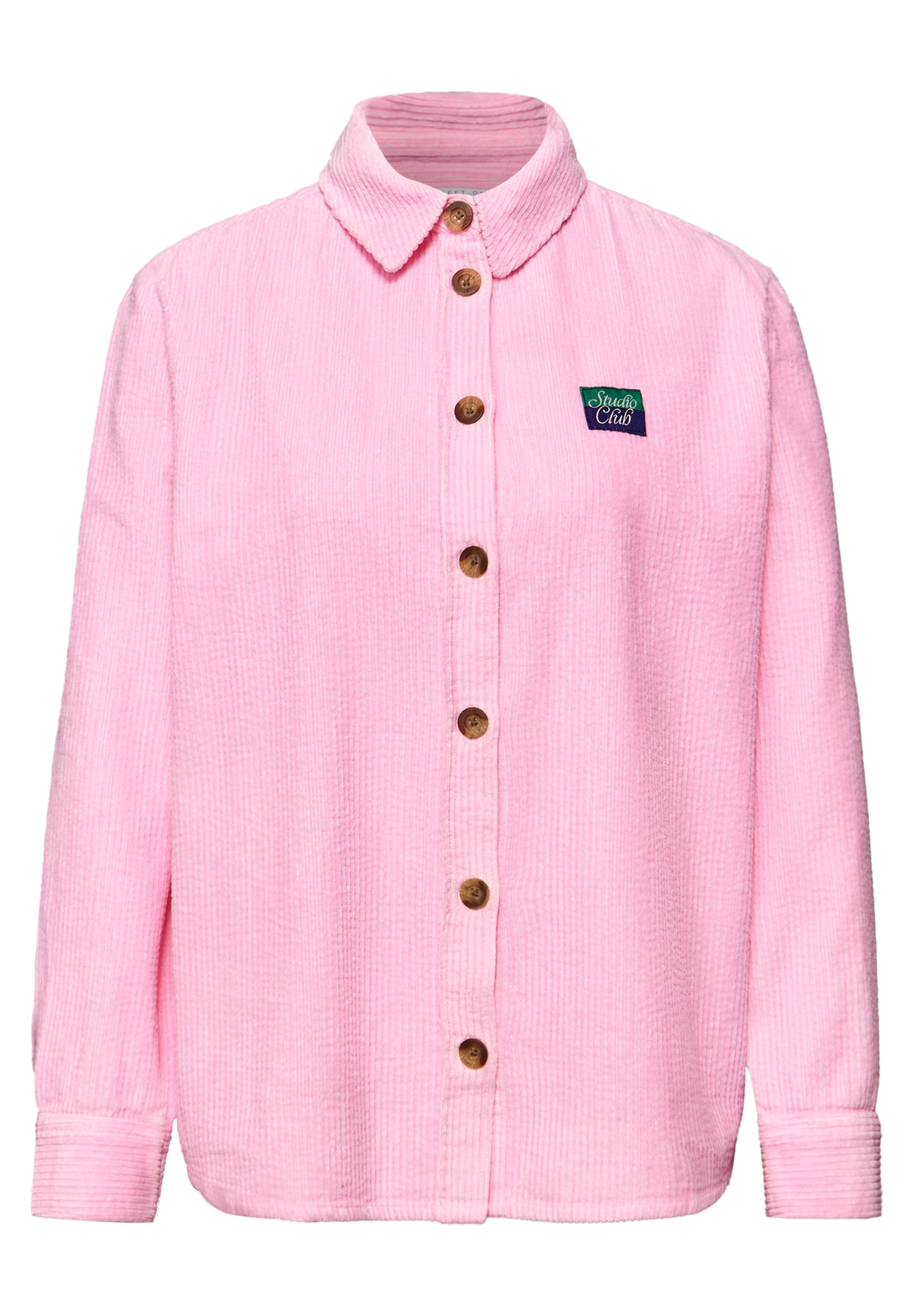 STREET ONE STUDIO Langarmbluse aus reiner Baumwolle