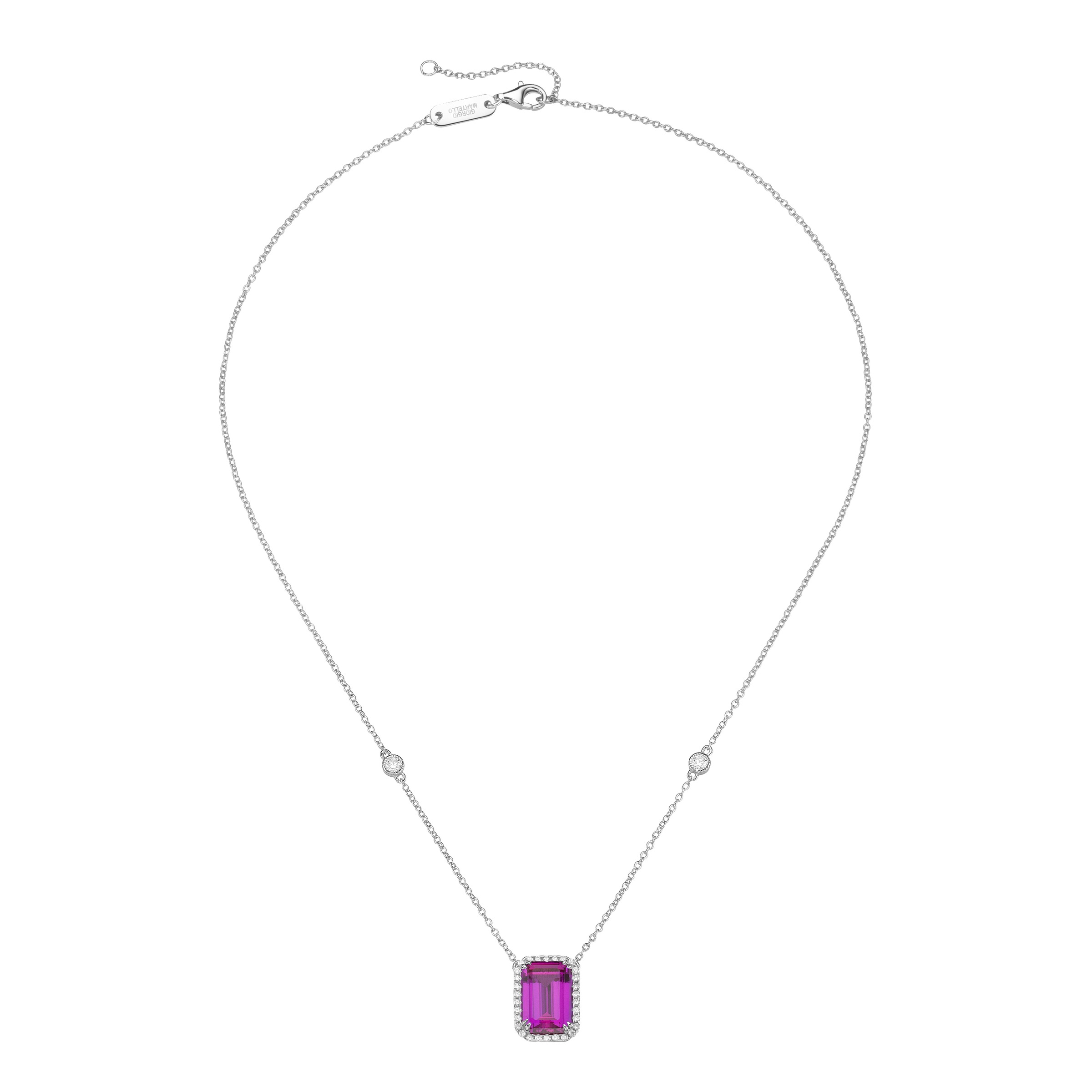 GIORGIO MARTELLO MILANO Collier »mit Zirkonia, Silber 925«