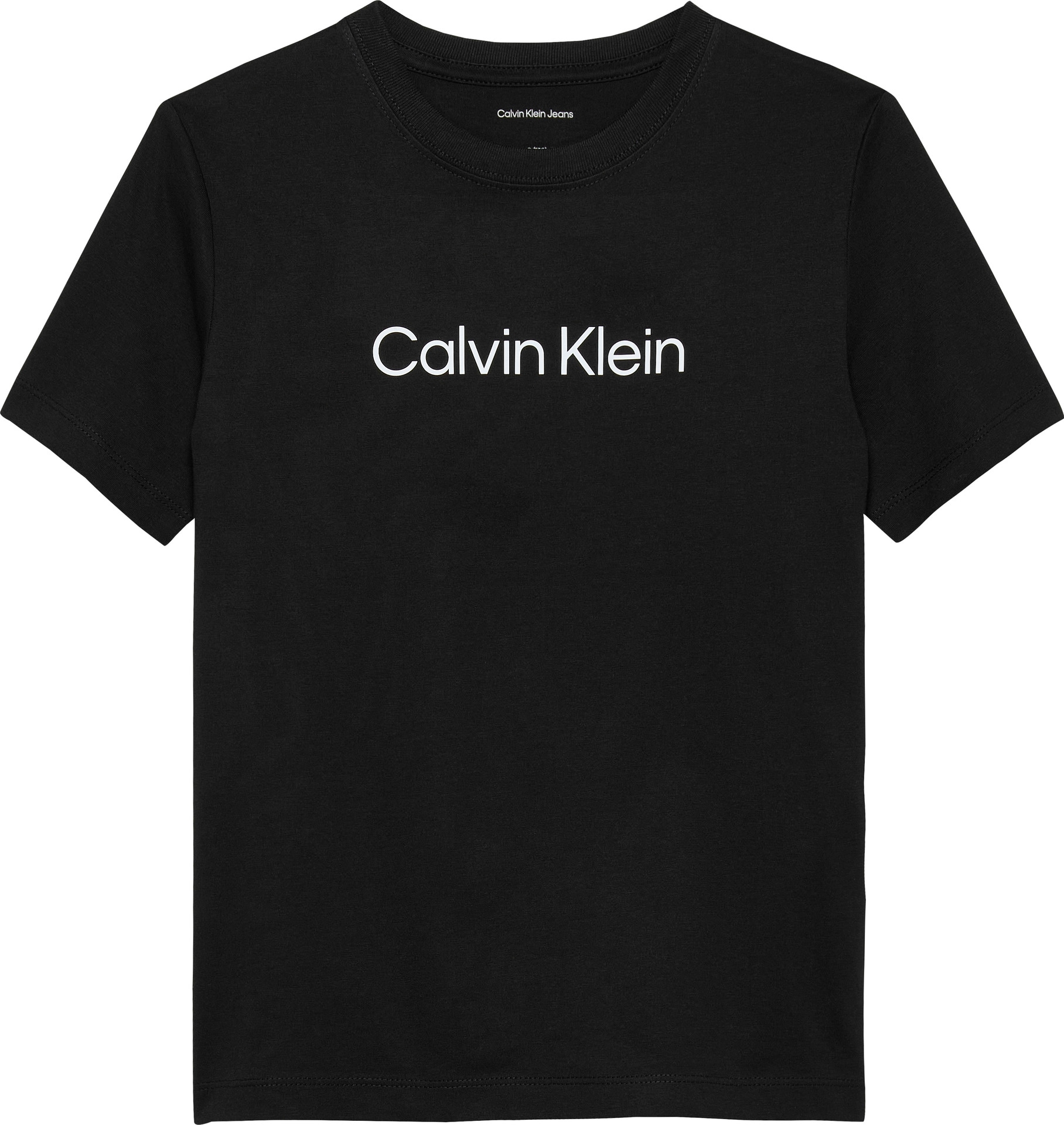 Calvin Klein Jeans T-Shirt »Institutional 2-Pack T-Shirt«, für Kinder bis 16 Jahre und mit Logoschriftzug