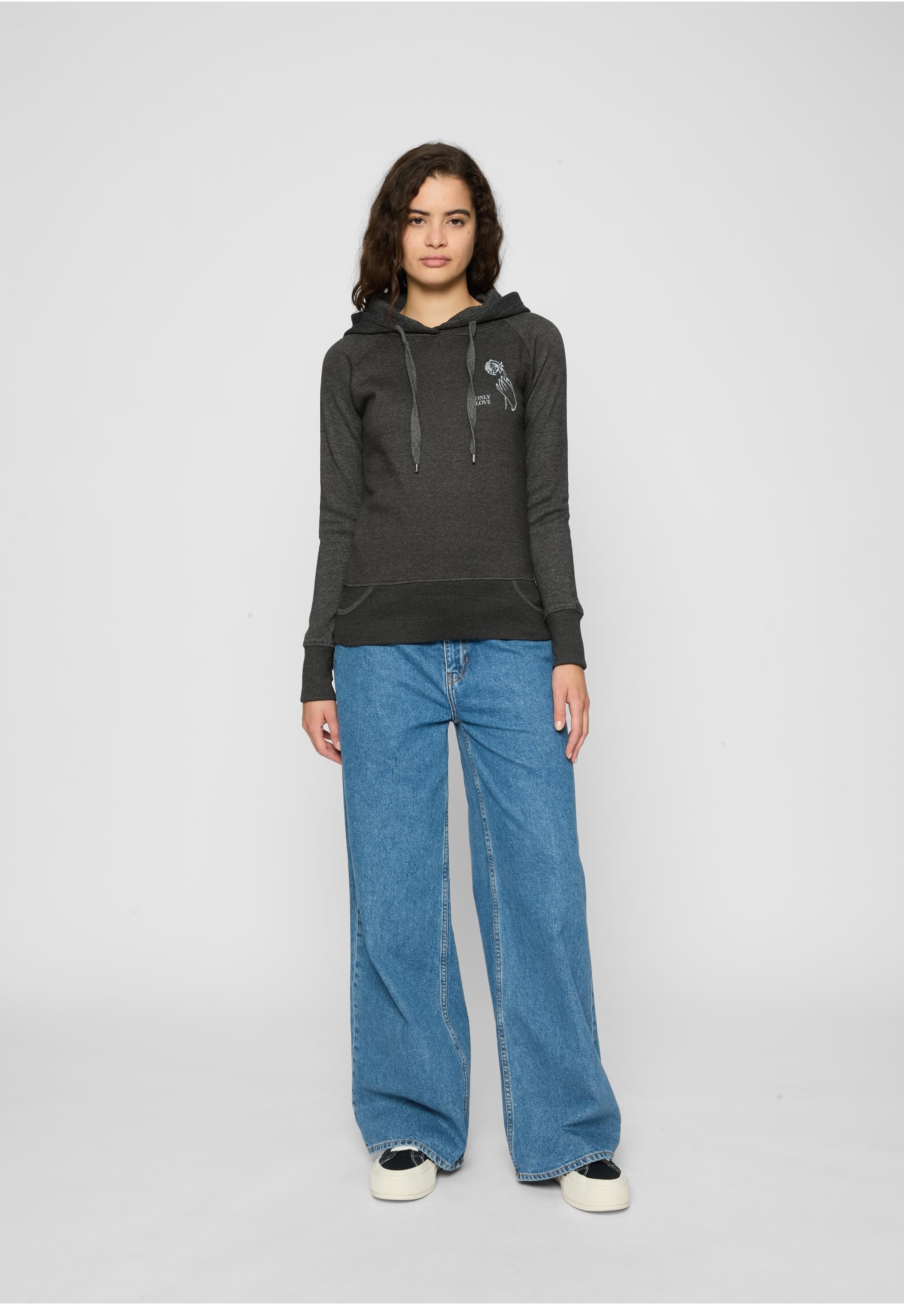 MisterTee Kapuzenpullover »MisterTee Herren Ladies Only Love Hoody«, (1 tlg.)