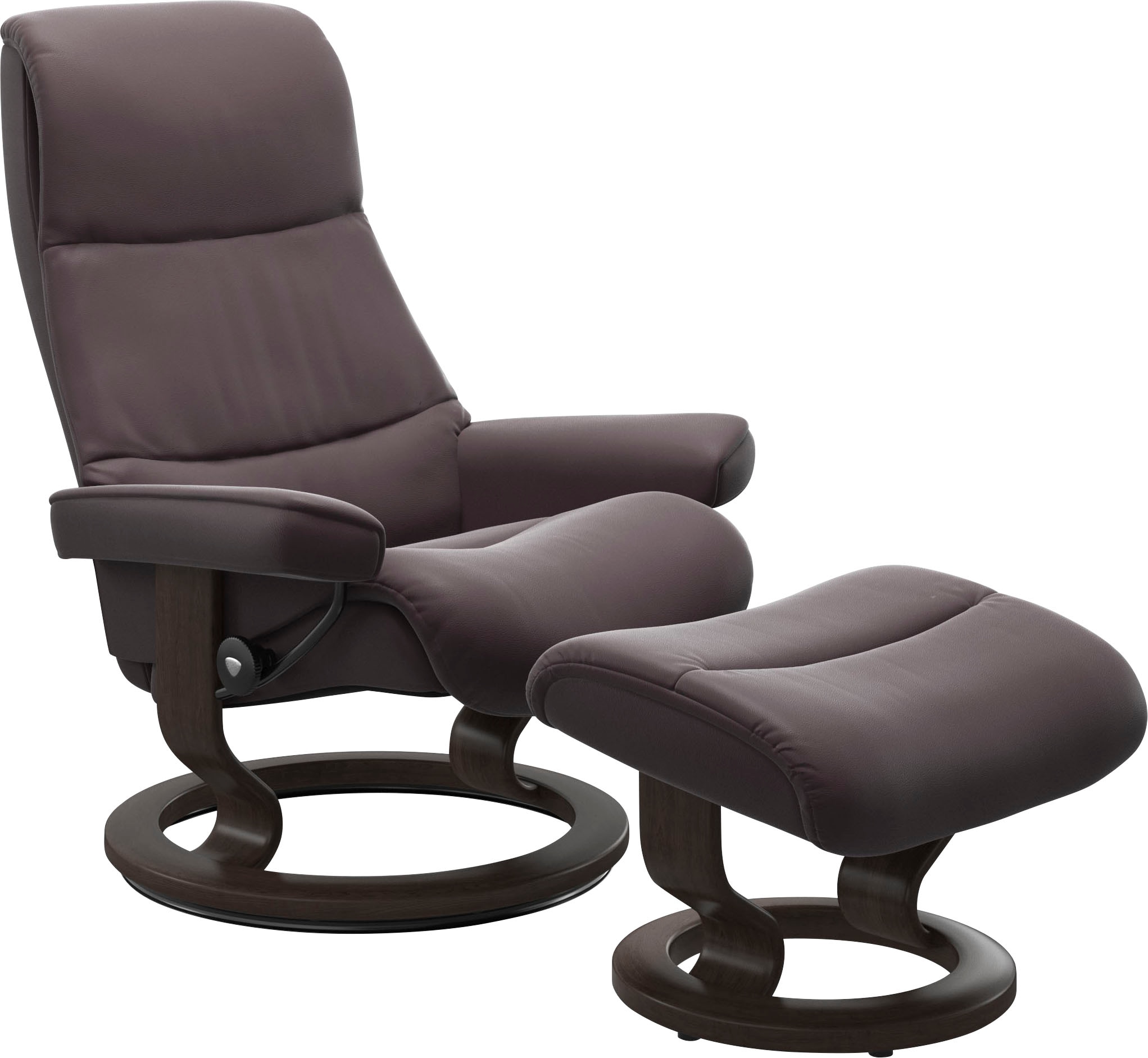 Stressless Fußhocker "View" mit Classic Base,Gestell Wenge
