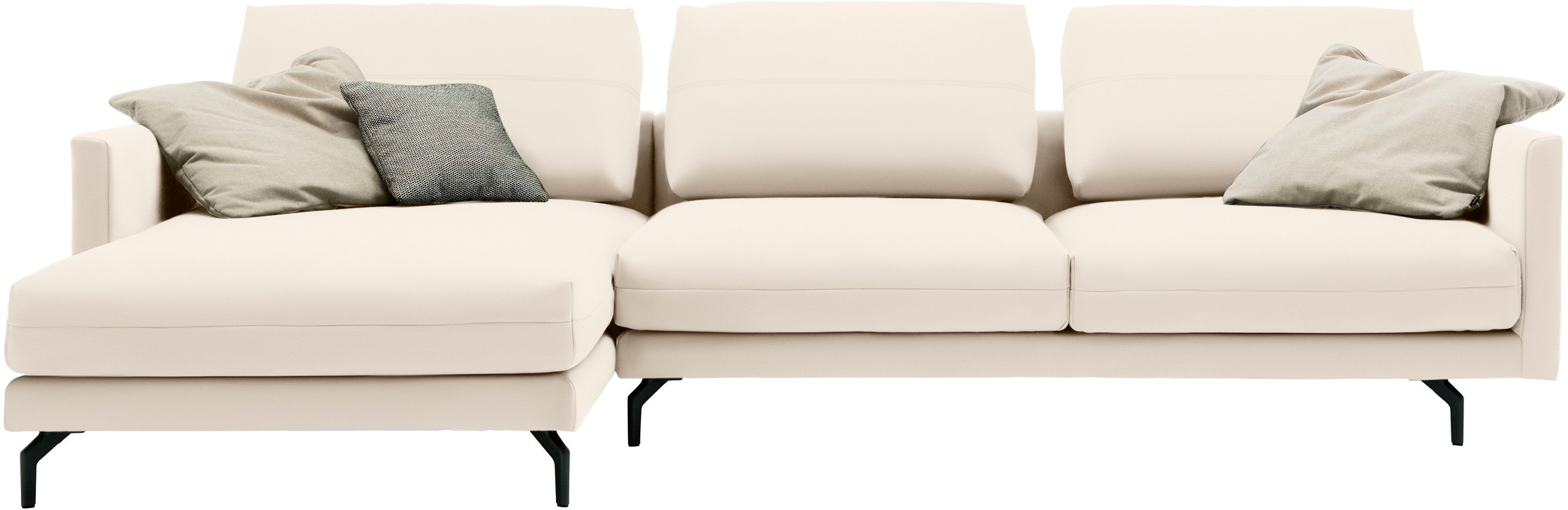 Creation BY ROLF BENZ Ecksofa »CR.414, Designecksofa, Polsterecke, L-Form«, wahlweise aus feinstem Rindsleder oder hochwertigem Chenille