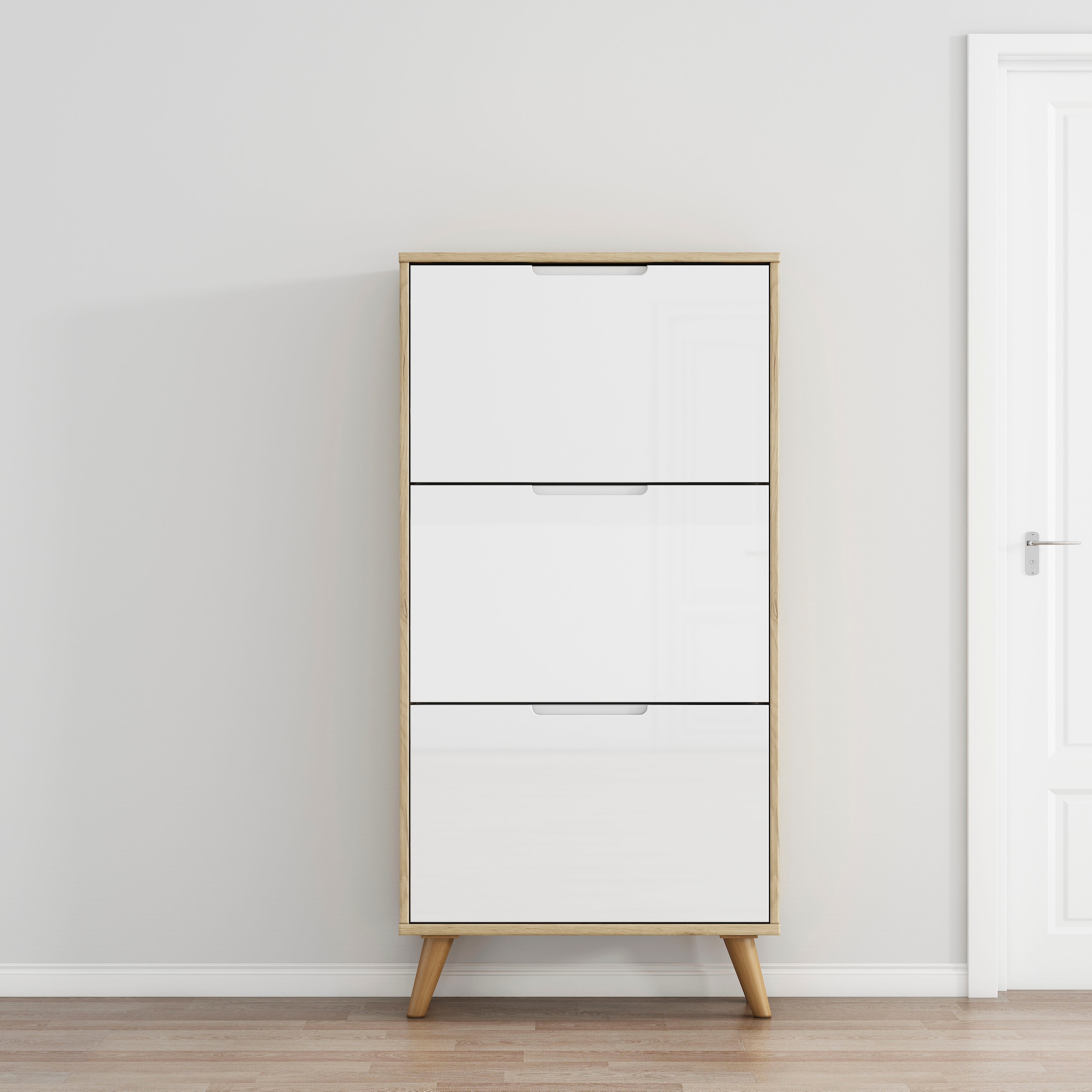 OTTO home Schuhschrank "Lund" FSC-zertifiziertem Holz, ABS-Kanten, Breite 6 günstig online kaufen