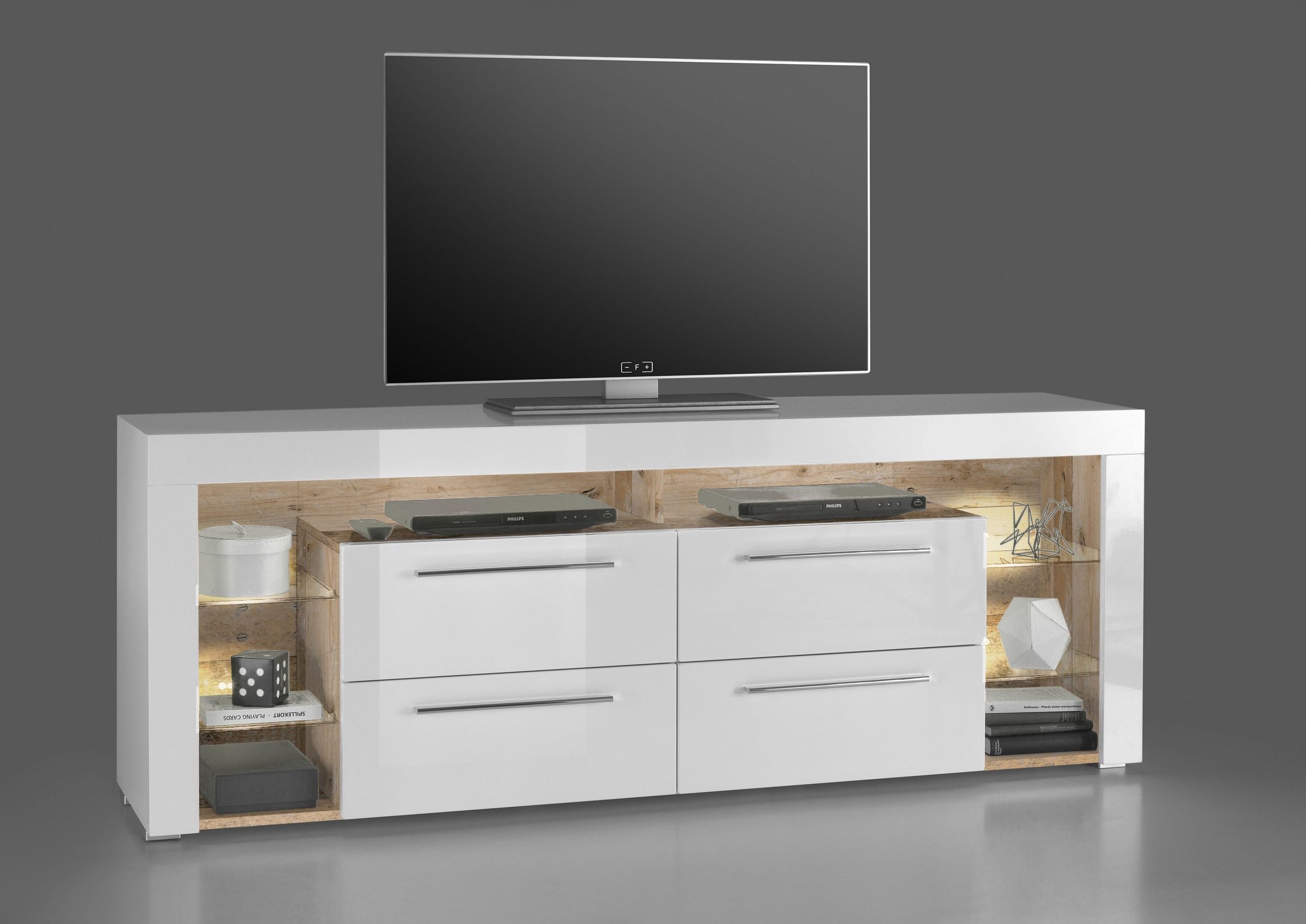 Stolkom TV-Schrank "Goal TV Lowboard, B/H/T 179x67x 44 cm" 1 Stk. tlg. %RES günstig online kaufen