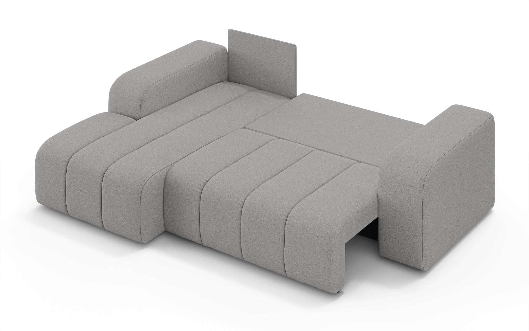 INOSIGN Ecksofa »CASSY L-Form, Schlafsofa mit Bettkasten, Maße B/T/H: 245/165/88 cm«, mit 2 Rückenkissen, Recamiere rechts oder links bestellbar