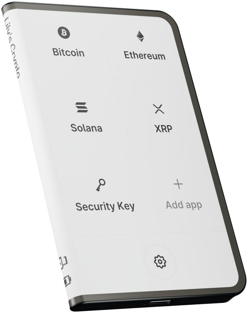 Krypto Hardware-Wallet »Stax™«