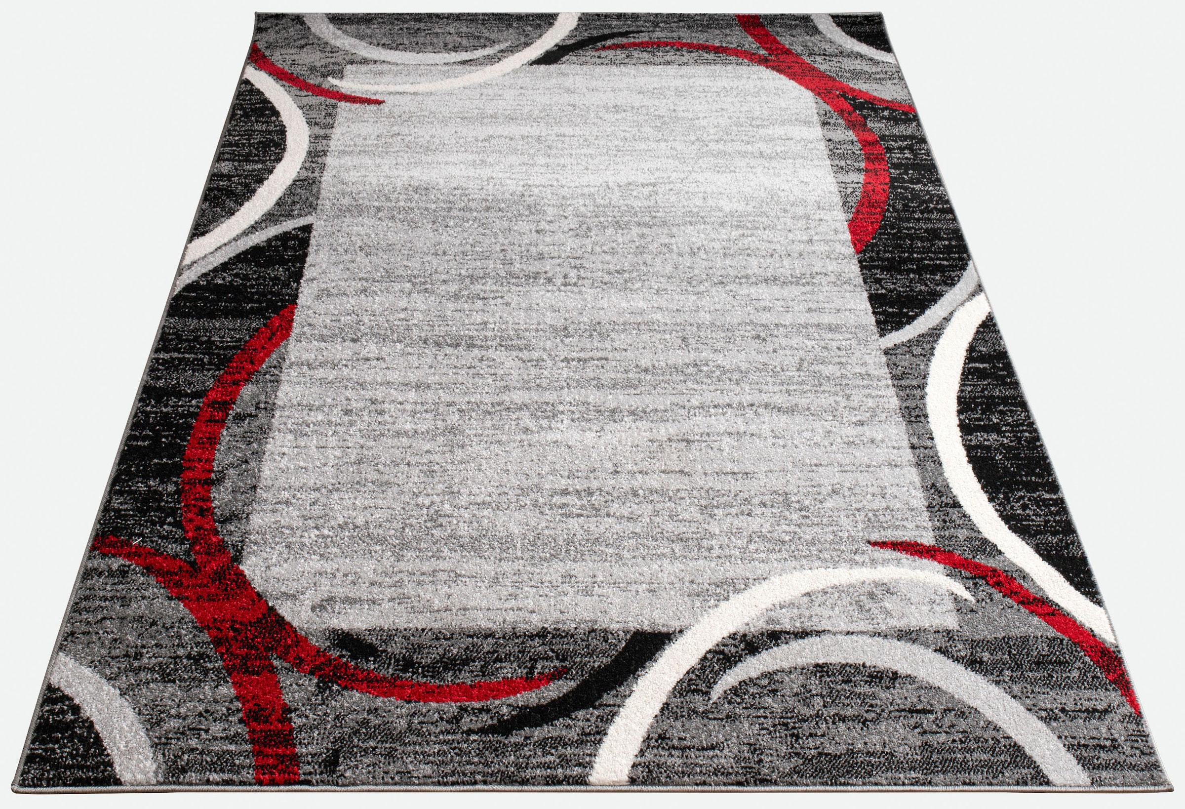 Paco Home Läufer »Sinai 059«, rechteckig, 13 mm Höhe, Kurzflor, mit Bordüre, ideal im Wohnzimmer & Schlafzimmer