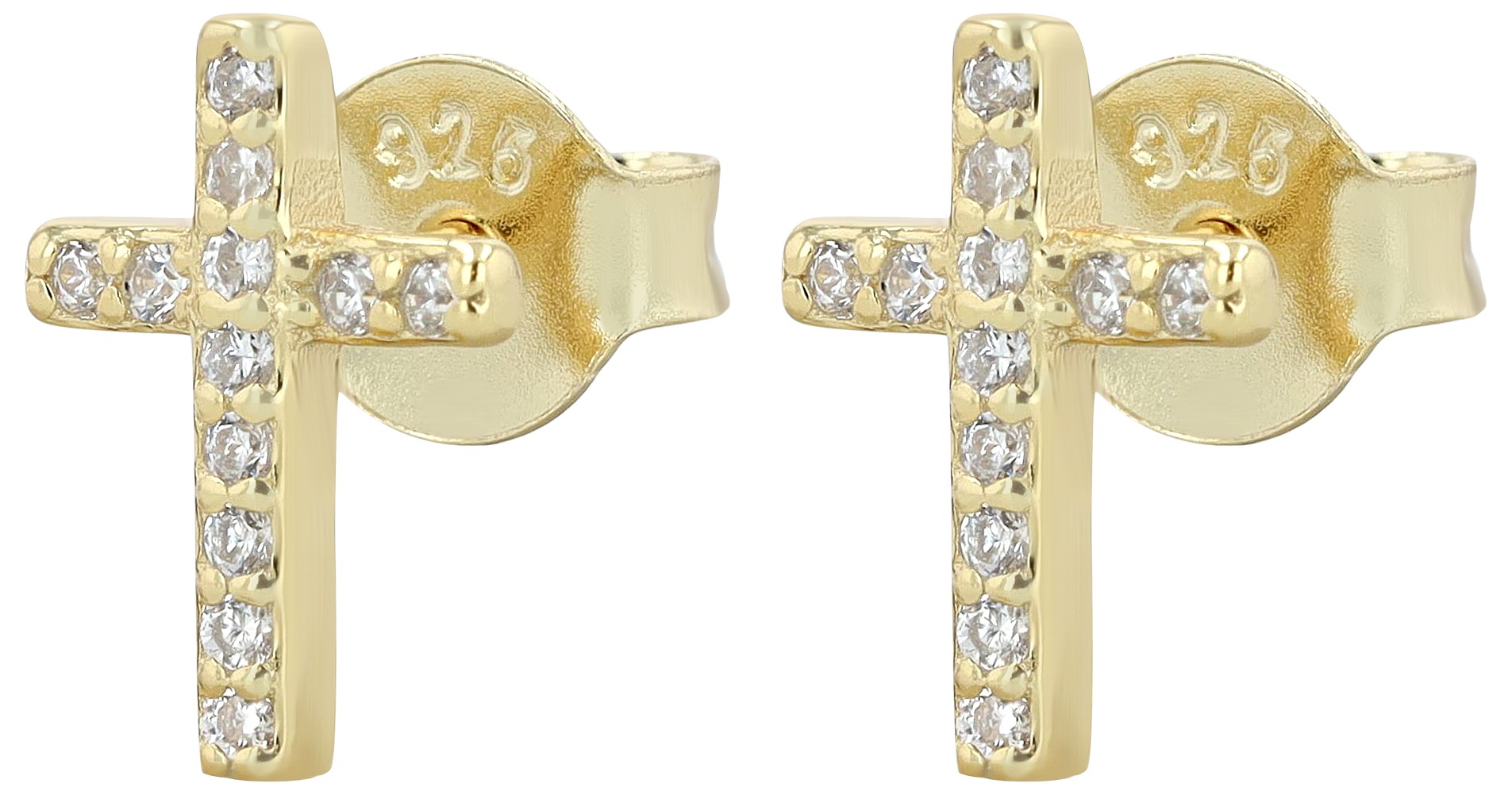 Adelia´s Paar Ohrhänger "Damen Ohrringe – Ohrstecker aus 925 Silber mit Zir günstig online kaufen