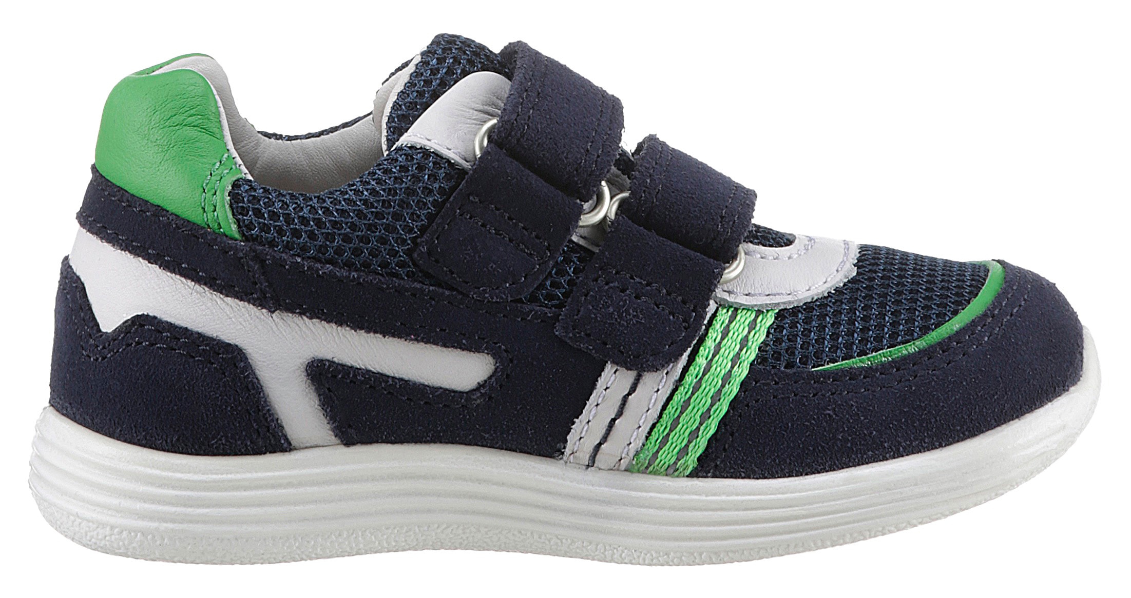 ELEFANTEN Klettschuh »CROSS WMS: mittel«, Lauflernschuh, Babyschuh, Sneaker mit Lederinnenausstattung