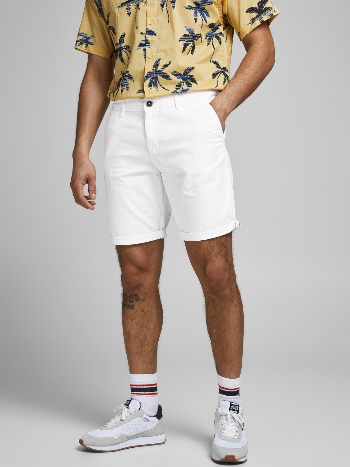 Jack & Jones Chinoshorts "JPSTBOWIE JJSHORTS S", mit Aufschlag günstig online kaufen