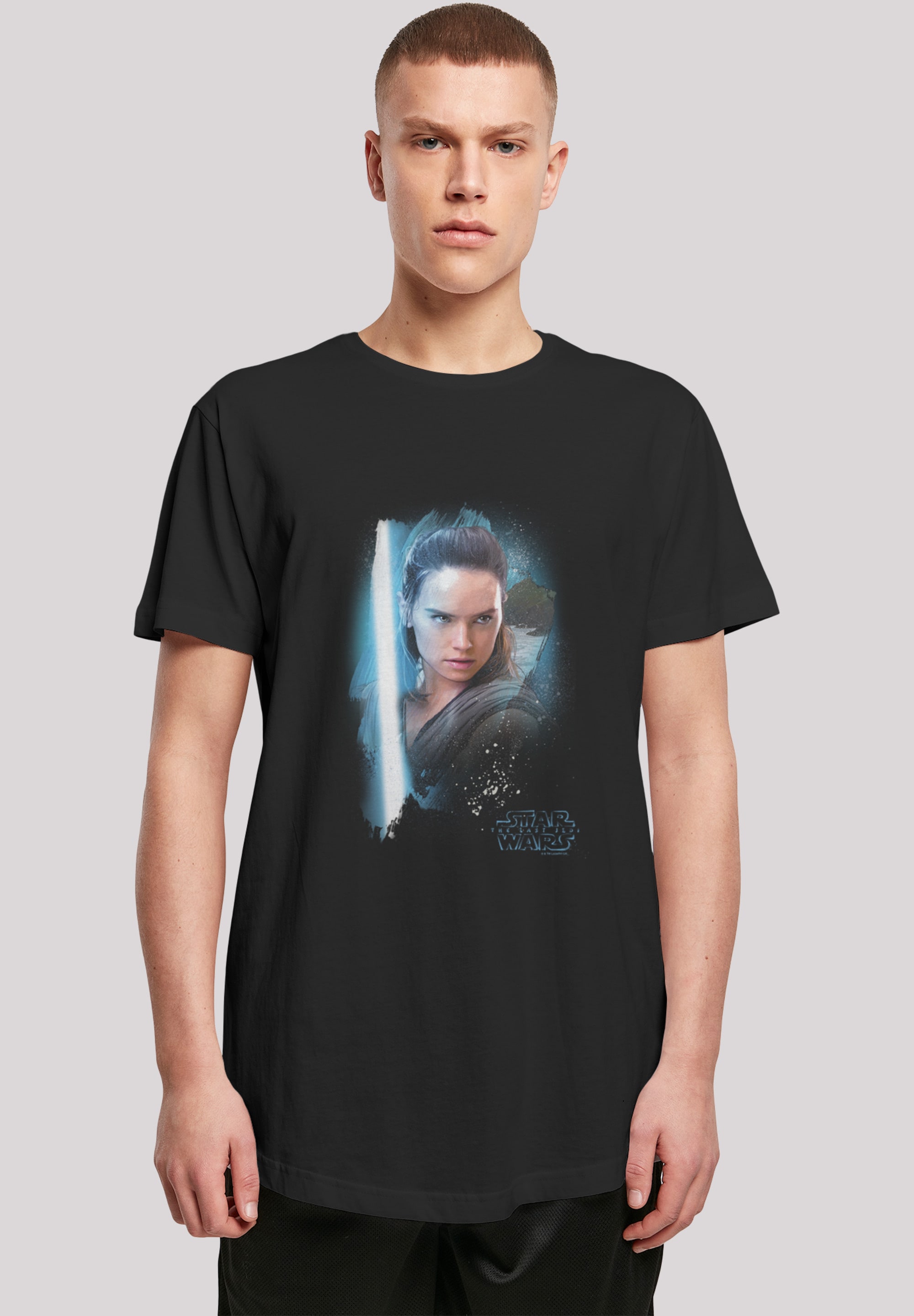 F4NT4STIC T-Shirt "Star Wars Last Jedi Rey Brushed", Print günstig online kaufen