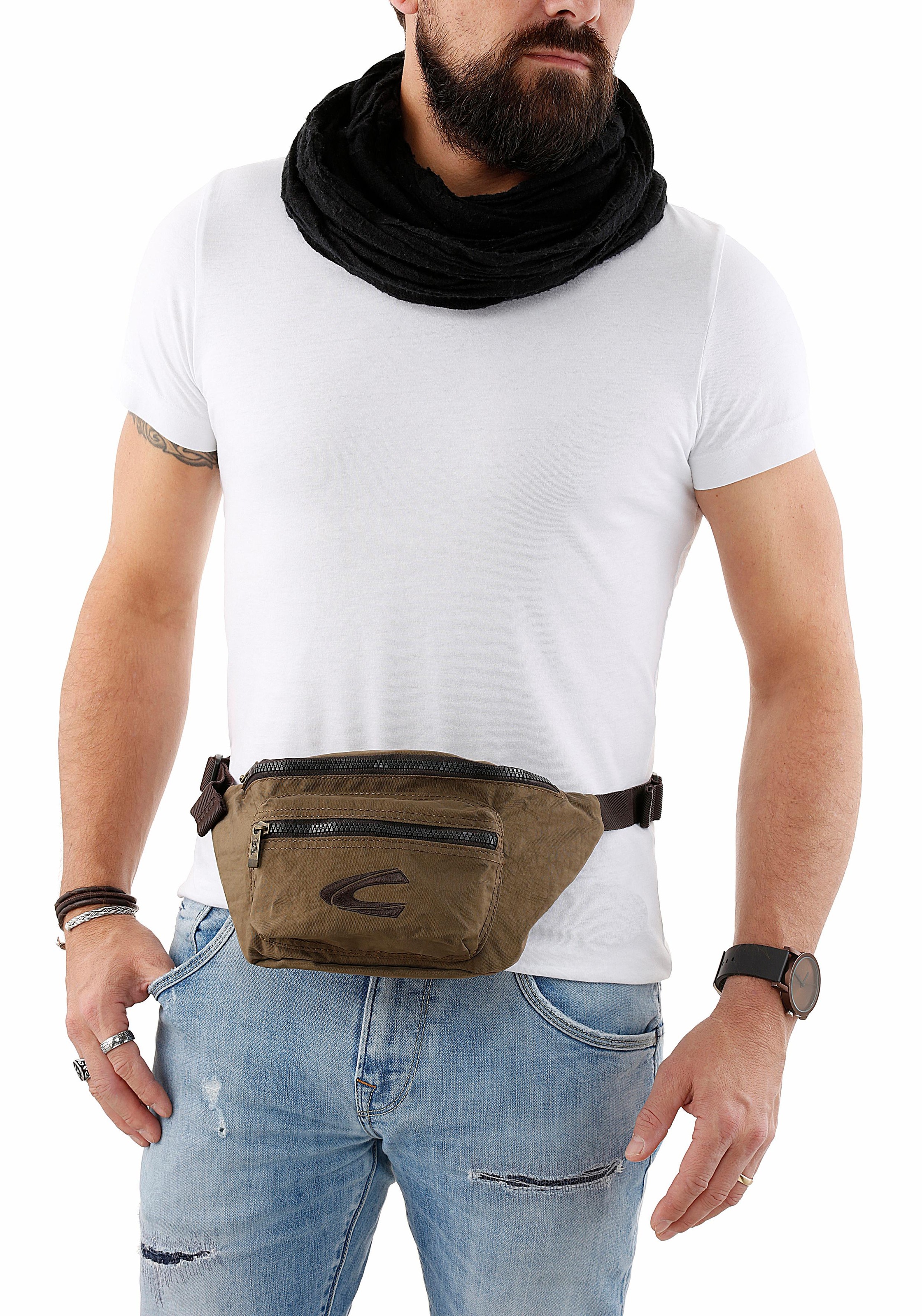 camel active Bauchtasche "Journey" aus leichtem robusten Nylon, funktional günstig online kaufen