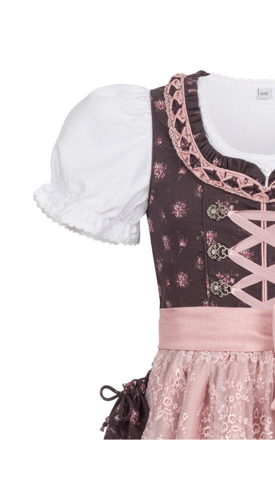 Nübler Dirndl »Kinderdirndl 3-teilig Rosalie«