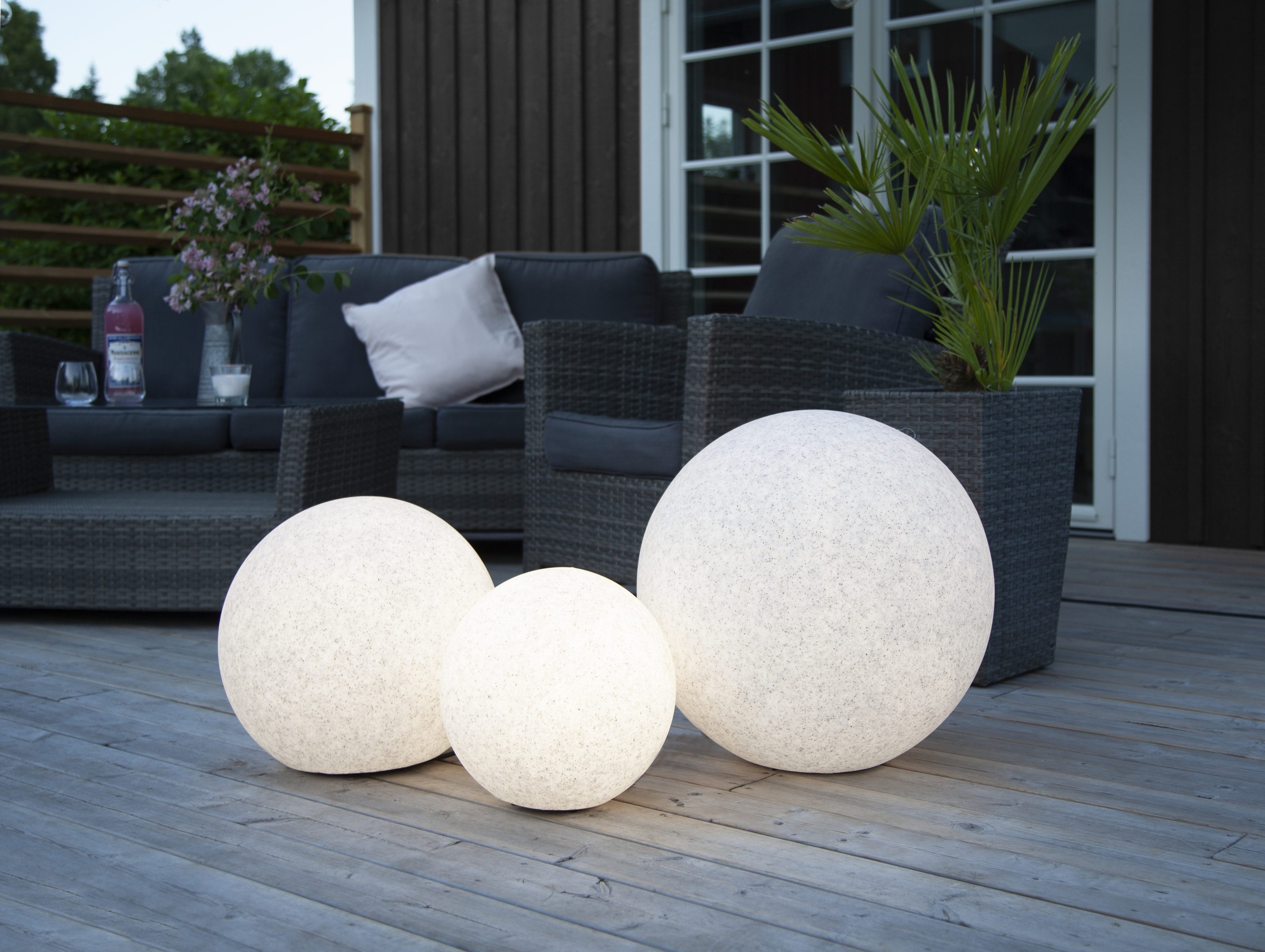Parforce Traditional Hunting Dekolicht »Außendekoration Stone« E27 1 Stk. Steinoptik, E27-Fassung, max 25 W, 5 m Kabel, IP65