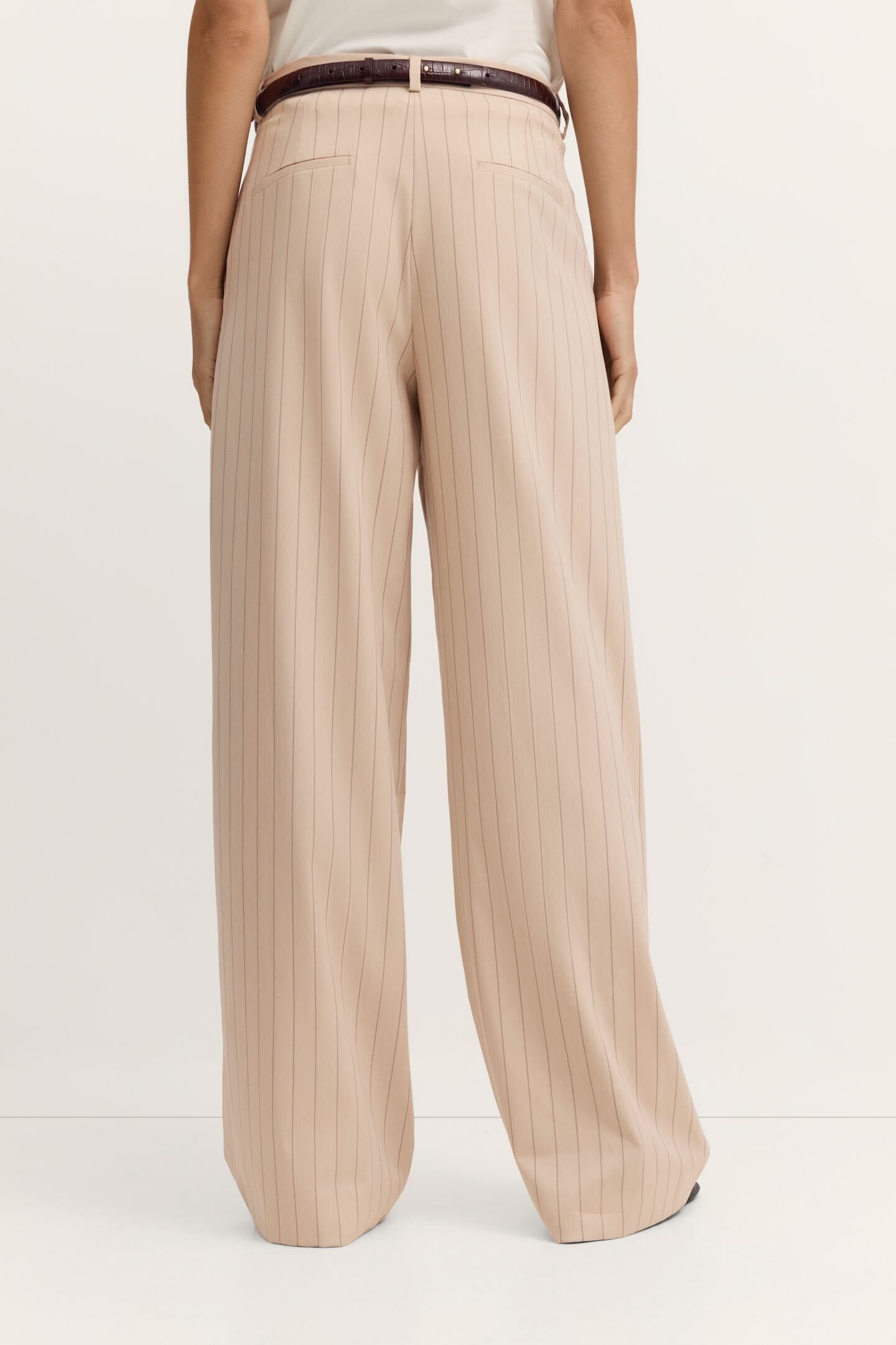 bugatti Stoffhose »Stretch«  gestreift mit geradem Beinverlauf