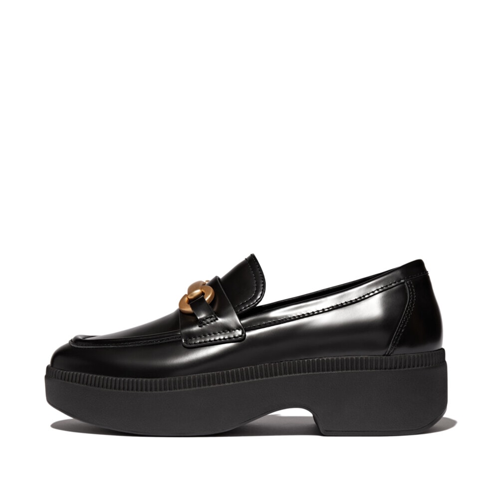 Loafer »Chunky Snaffle Box«, Loafer, Slipper mit schicker Schmuckspange, schmale Form