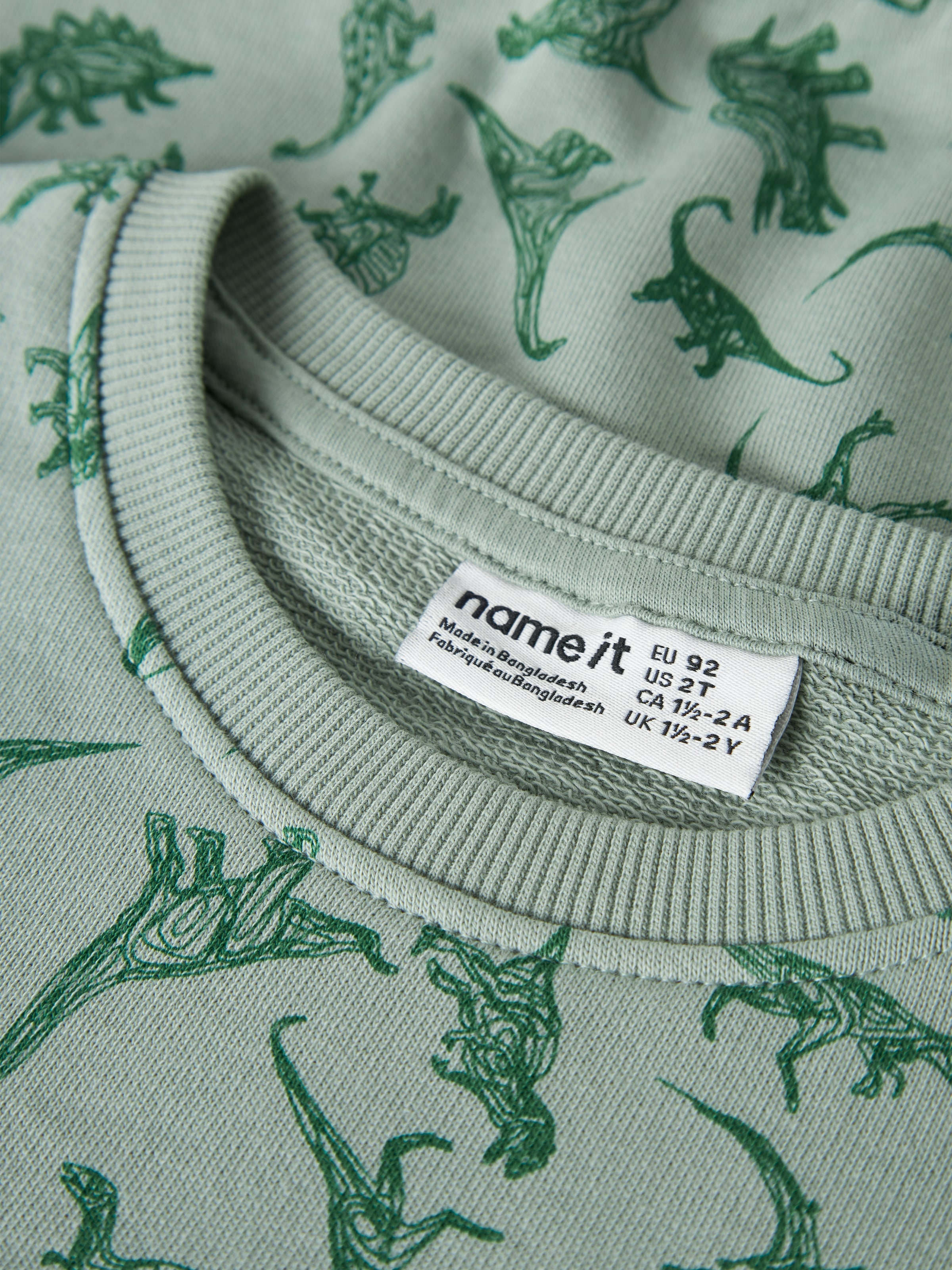 Name It Sweatshirt »NMMVIFELIX LS NREG SWEAT UNB«, Baumwolle, regular fit
