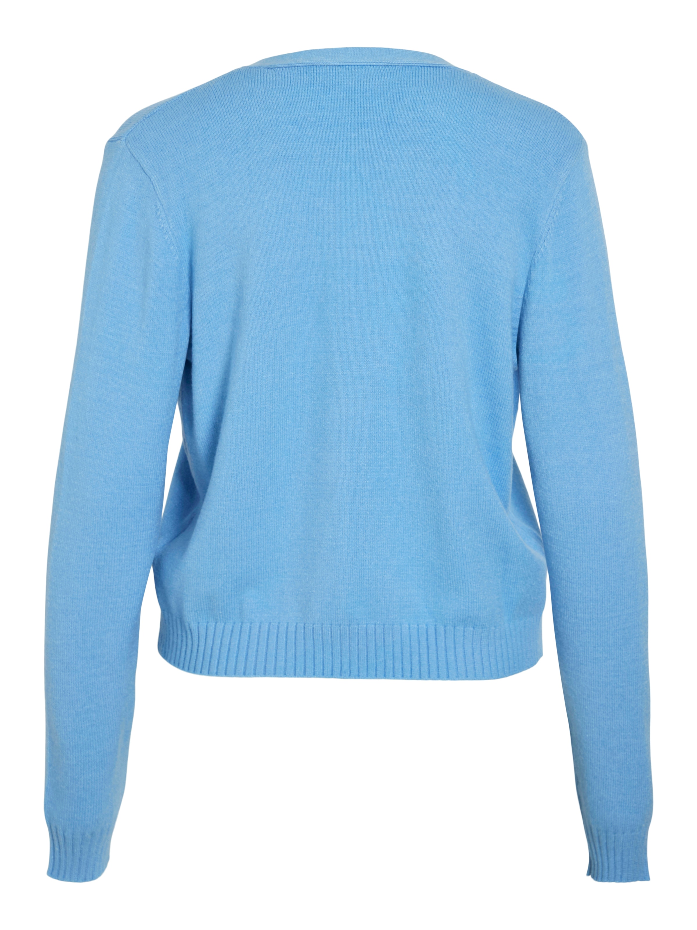 Vila Cardigan »VIRIL SHORT L/S KNIT CARDIGAN-NOOS« Materialmix, regular fit